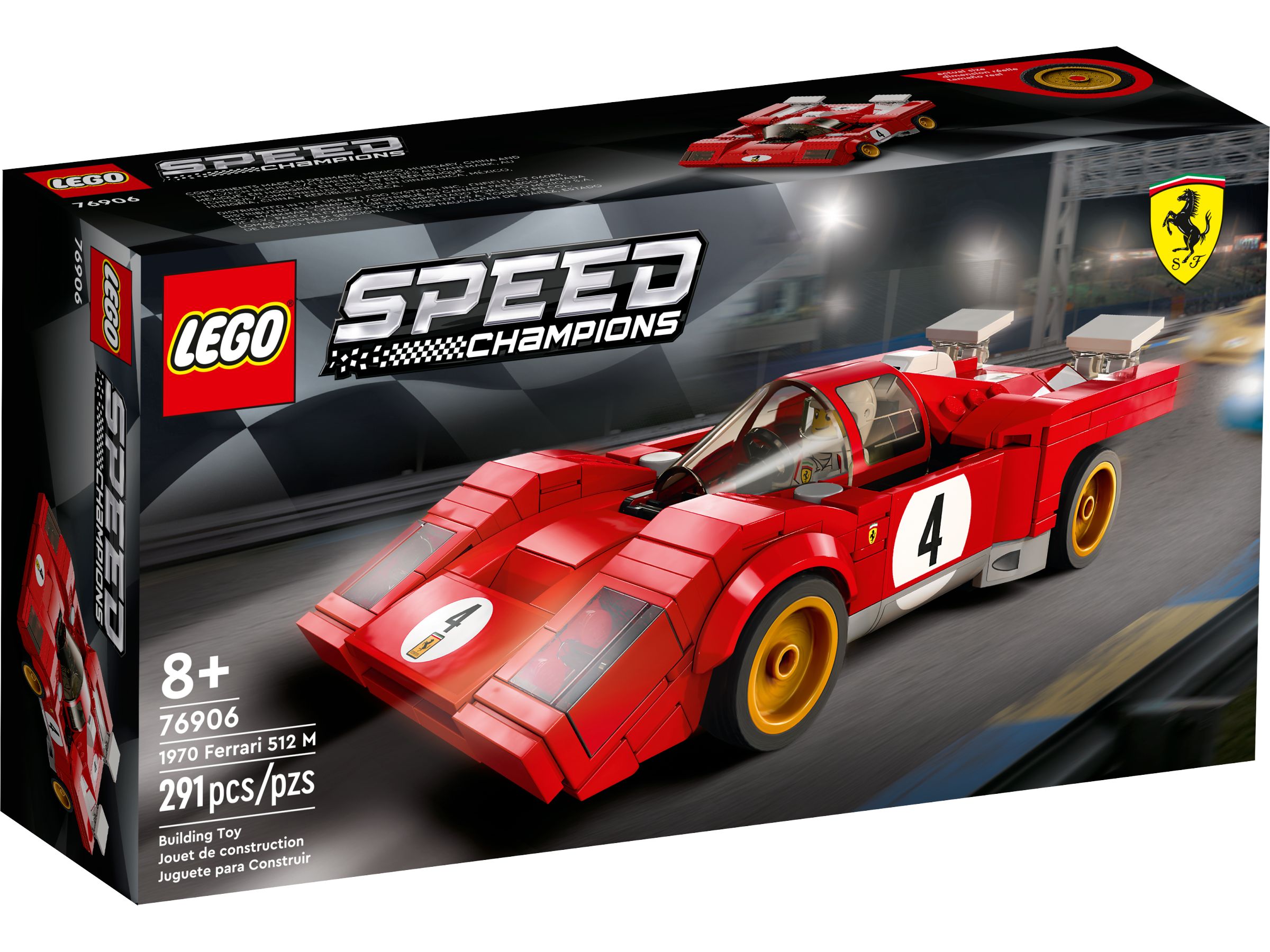 LEGO® Speed Champions 76906 - 1970 Ferrari 512 M LEGO® Speed Champions 76906 - 1970 Ferrari 512 M