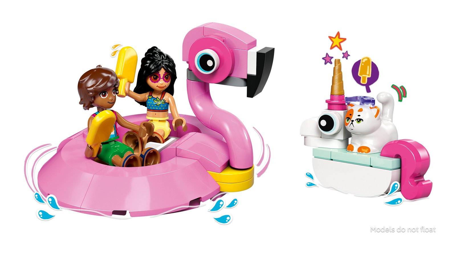 LEGO 42658 LEGO® Friends 42658 - Poolparty mit Einhorn und Flamingo – Detailansicht 3