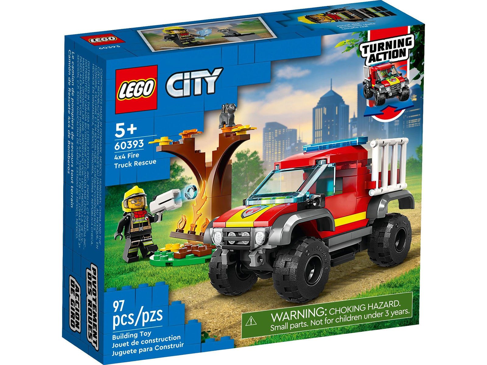 LEGO® City 60393 - Feuerwehr-Pickup - Box Front