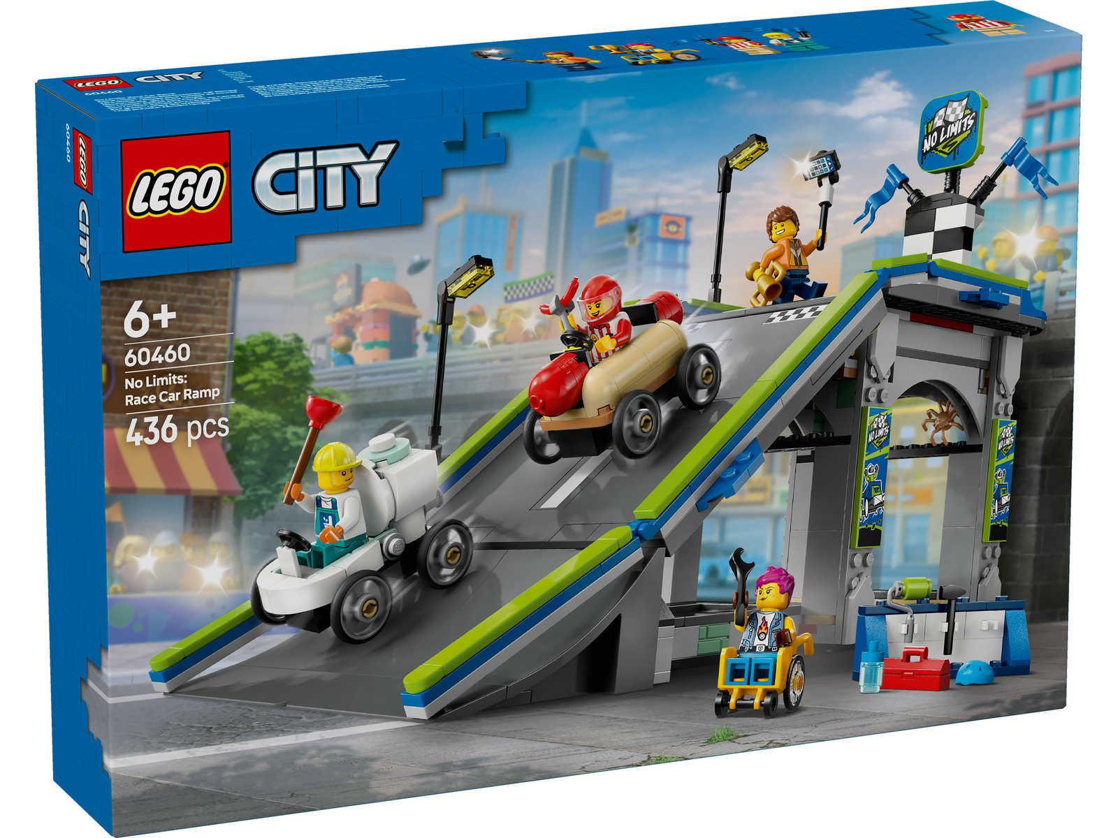 LEGO® City 60460 - Keine Limits: Seifenkistenrennen mit Rampe LEGO® City 60460 - Keine Limits: Seifenkistenrennen mit Rampe