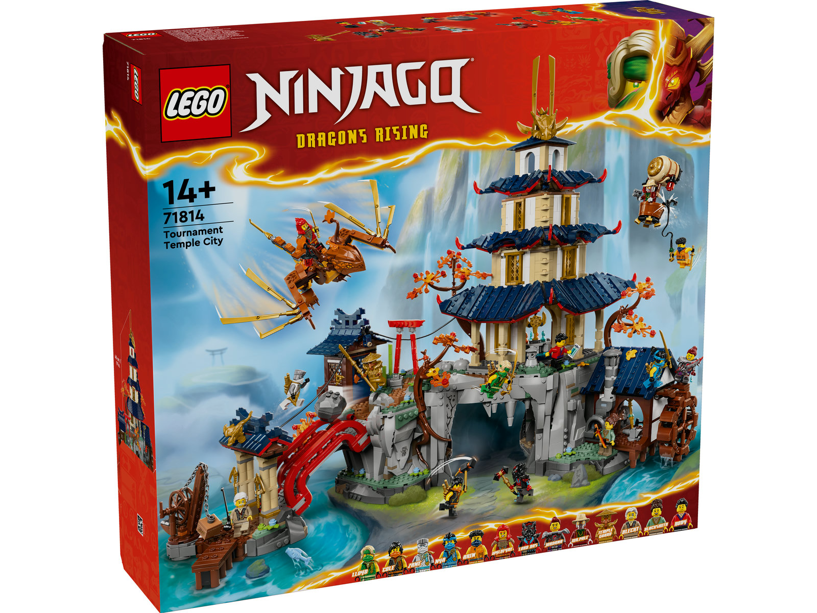LEGO® NINJAGO® 71814 - Turnier-Tempelstadt