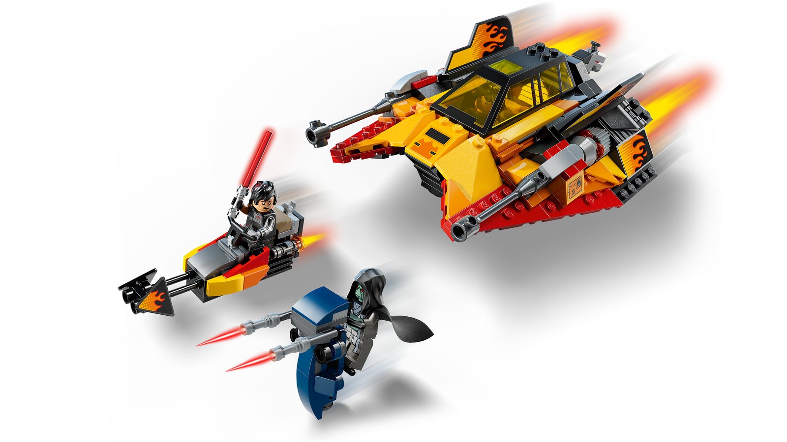 LEGO 75414 LEGO® Star Wars™ 75414 - The Force Burner Snowspeeder™ – Primaeres Produktbild