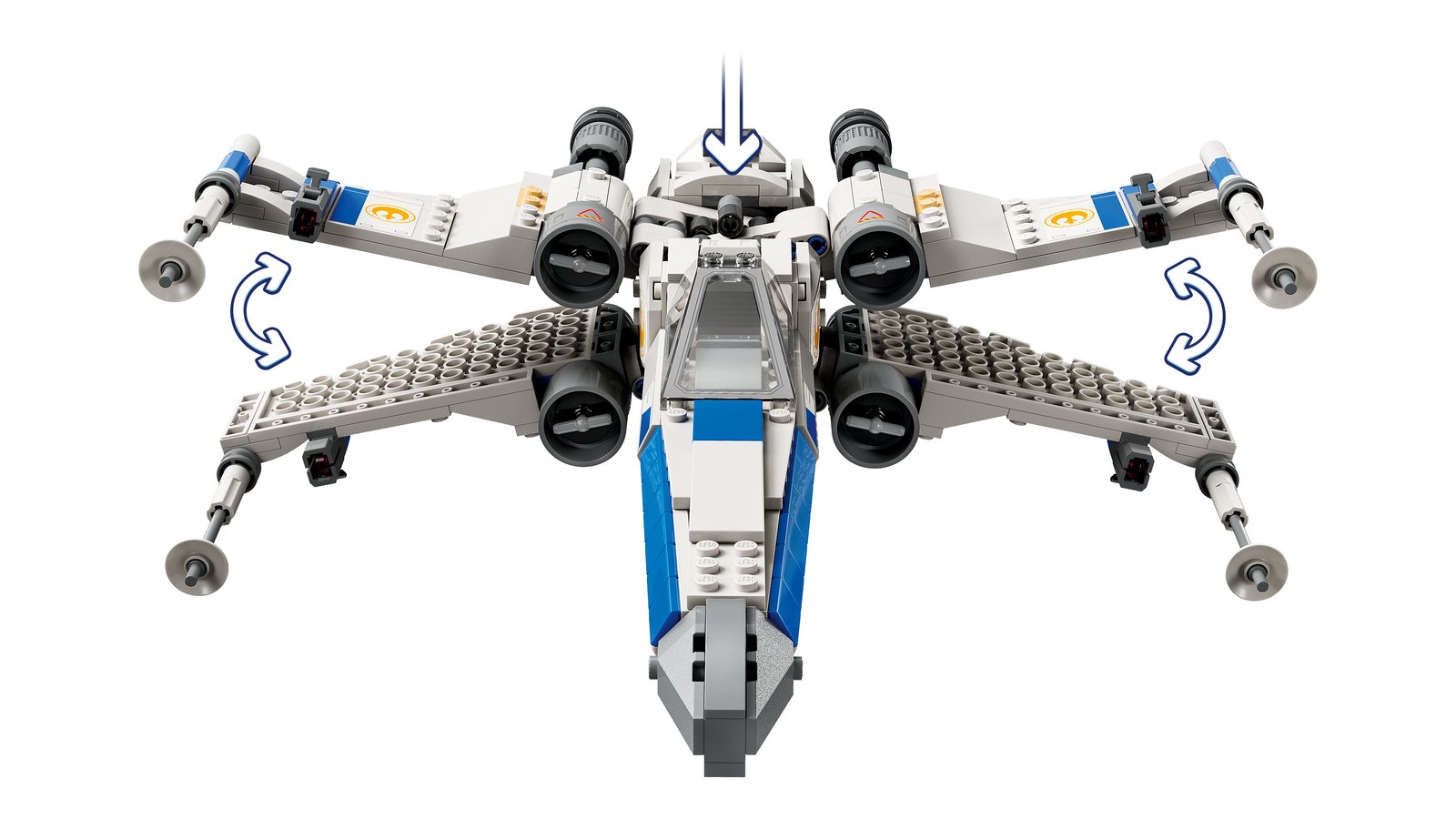 LEGO 75460 LEGO® Star Wars™ 75460 - Neuer Republikanischer X-Wing Starfighter™ – Detailansicht 3