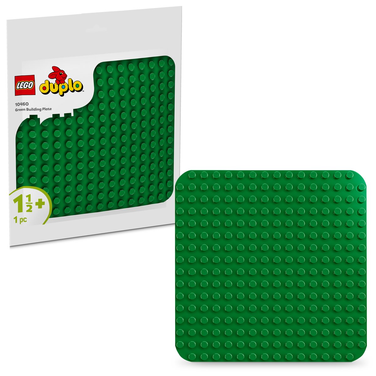 LEGO 10460 LEGO® DUPLO® 10460 - Bauplatte in Grün – Box & Produkt
