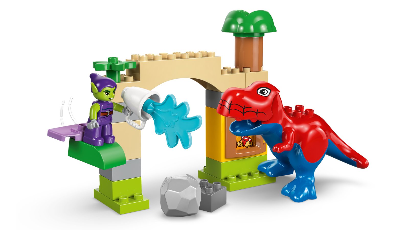 LEGO 10463 LEGO® DUPLO® Marvel 10463 - Spidey-Rex vs. Green Goblin – Primaeres Produktbild