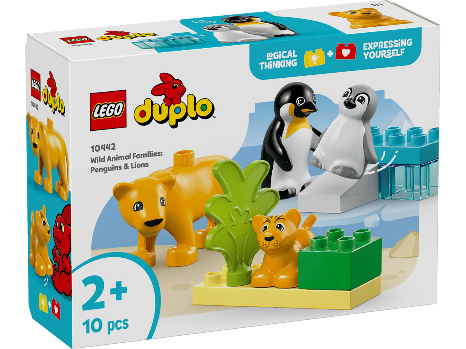 LEGO® DUPLO 10442 - Wildtier-Familien: Pinguine und Löwen LEGO® DUPLO 10442 - Wildtier-Familien: Pinguine und Löwen