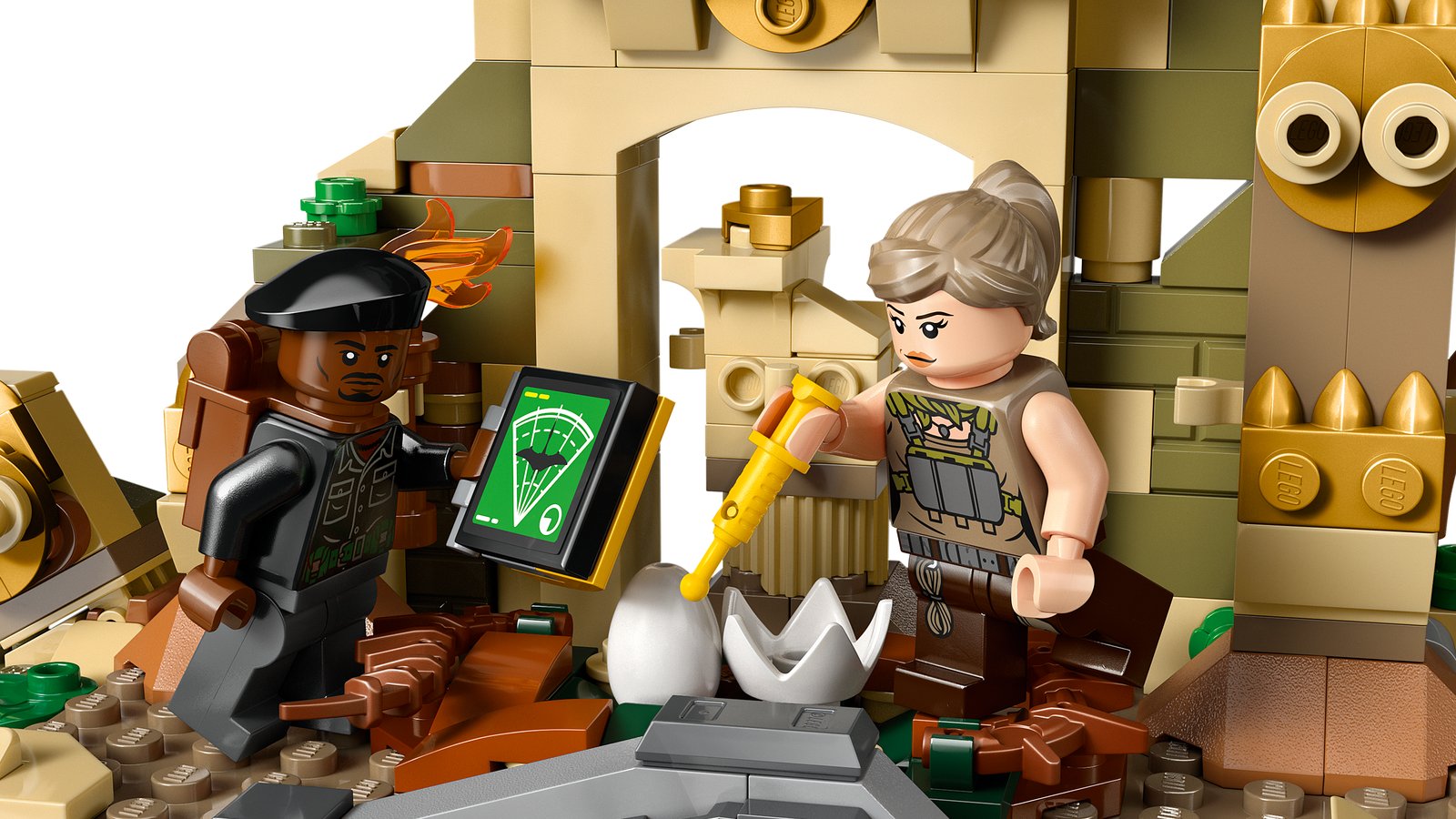 LEGO 76976 LEGO® Jurassic World 76976 - Spinosaurier & Quetzalcoatlus: Hubschrauber-Einsatz – Detailansicht 4