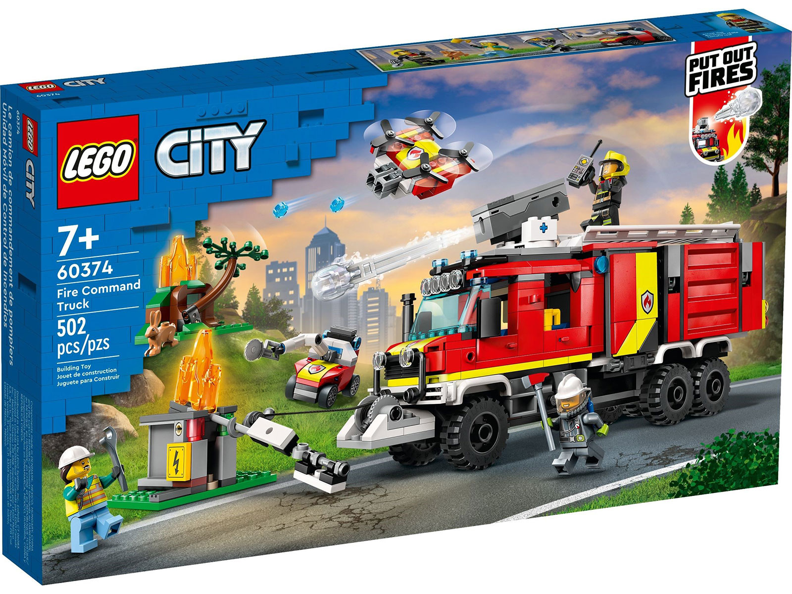 LEGO® City 60374 - Einsatzleitwagen der Feuerwehr