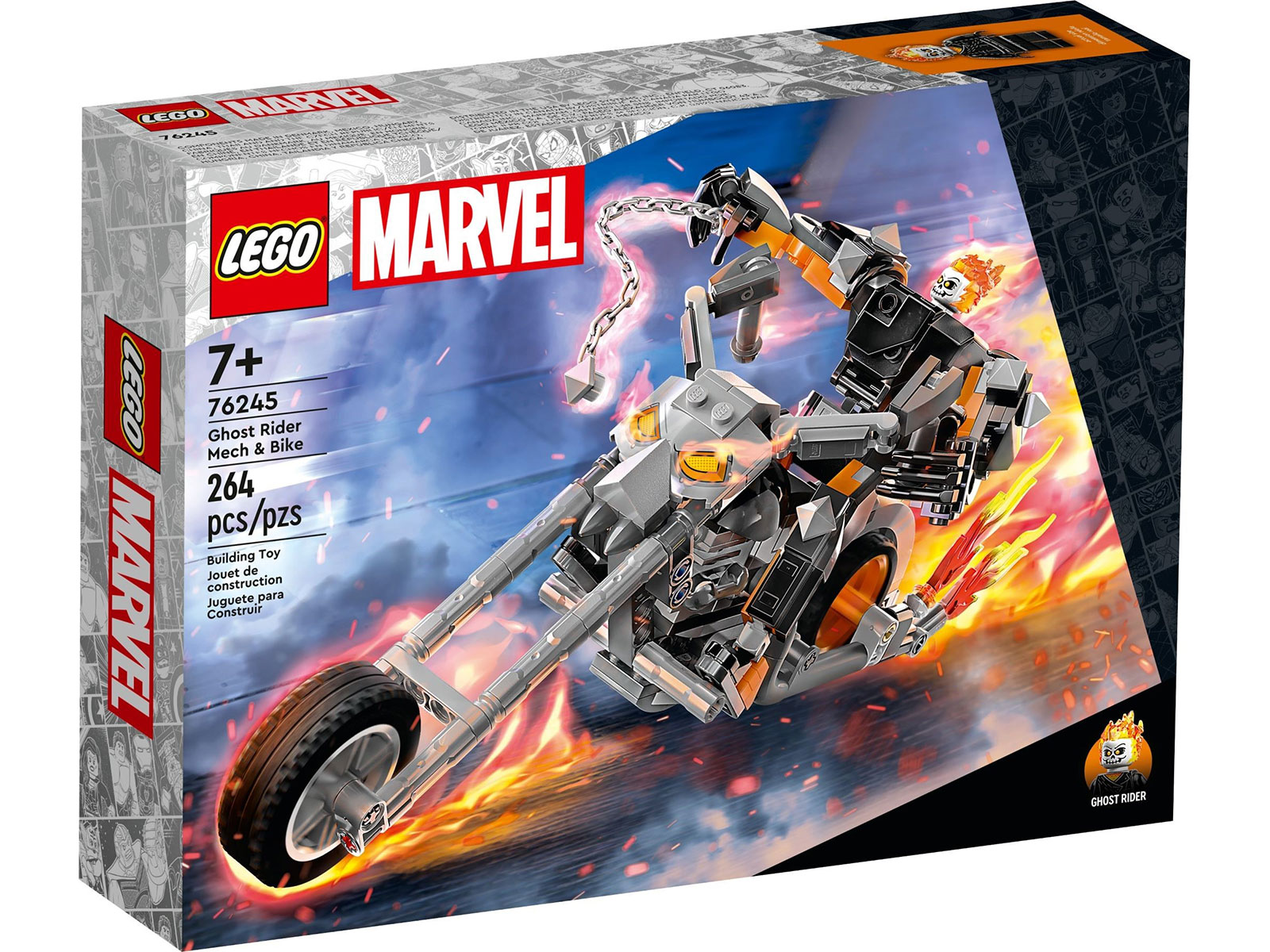 LEGO® Marvel 76245 - Ghost Rider mit Mech & Bike