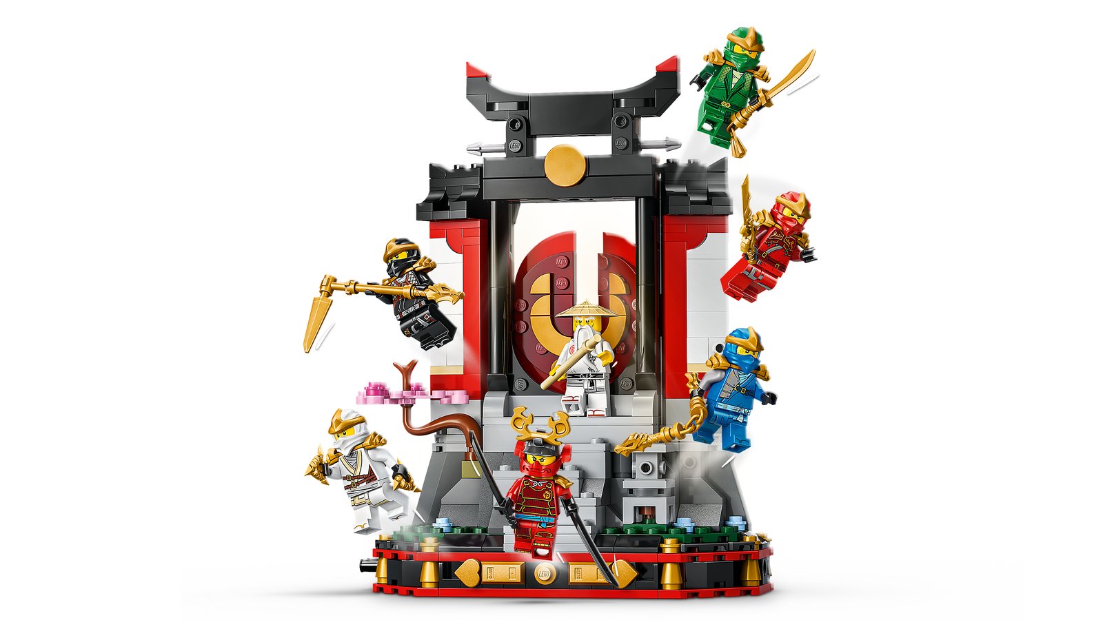 LEGO 71866 LEGO® Ninjago 71866 - 15-jähriges Jubiläum: Ninja-Charaktere zum Ausstellen – Primaeres Produktbild