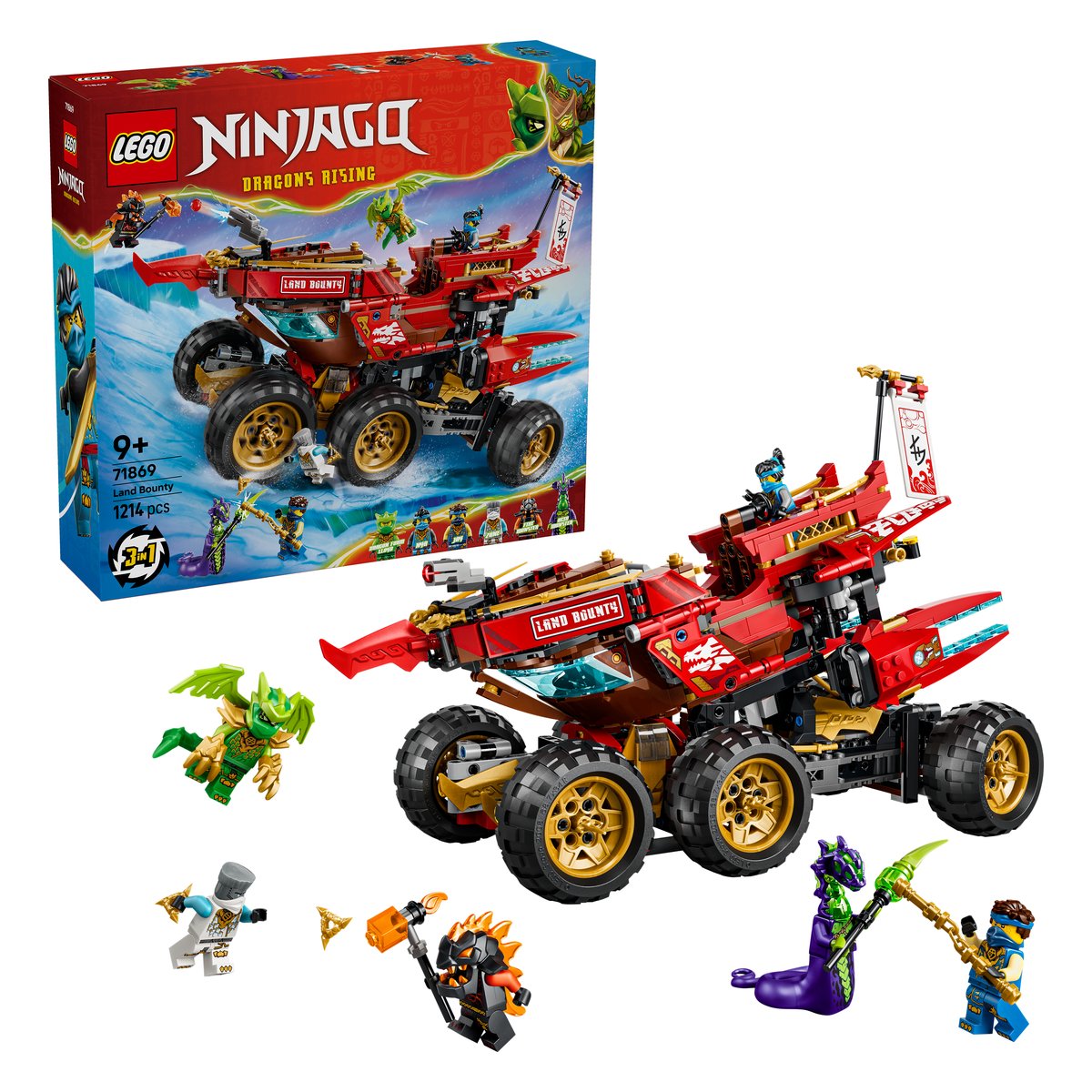 LEGO 71869 LEGO® NINJAGO® 71869 - Wüstensegler – Box & Produkt