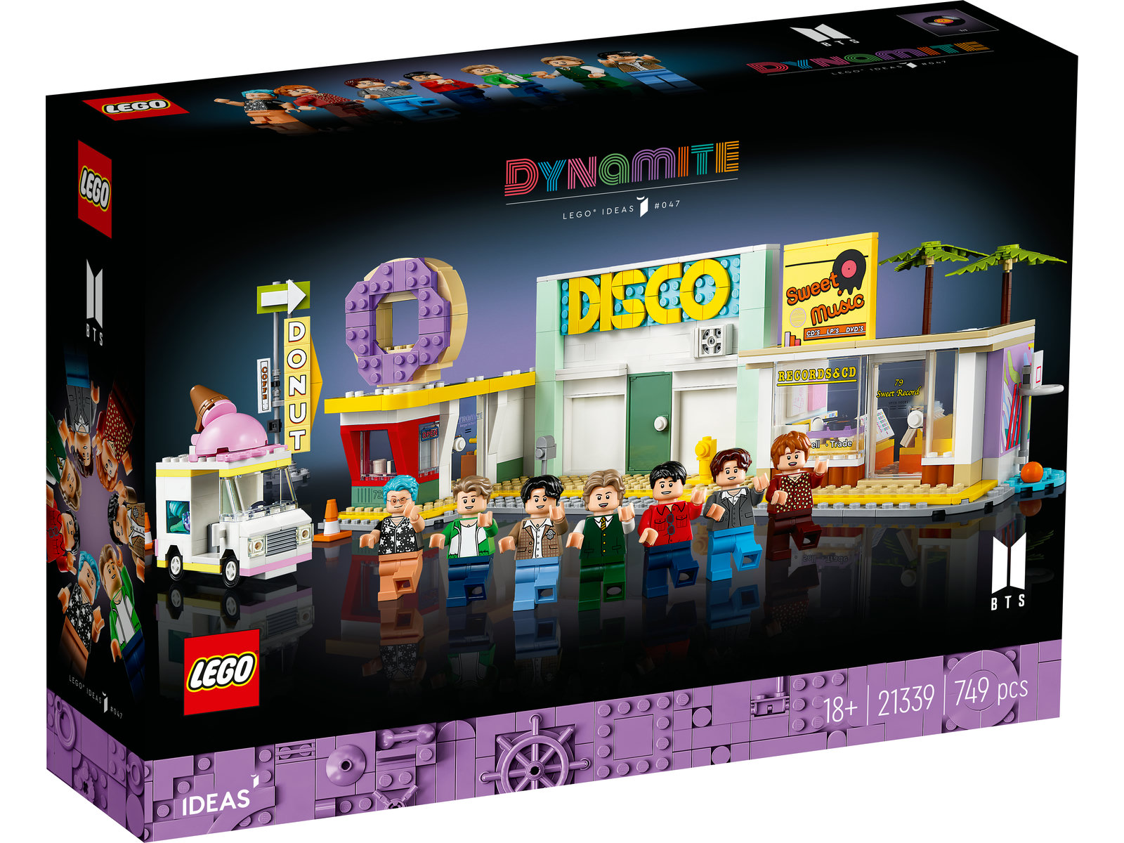 LEGO® Ideas 21339 - BTS Dynamite LEGO® Ideas 21339 - BTS Dynamite