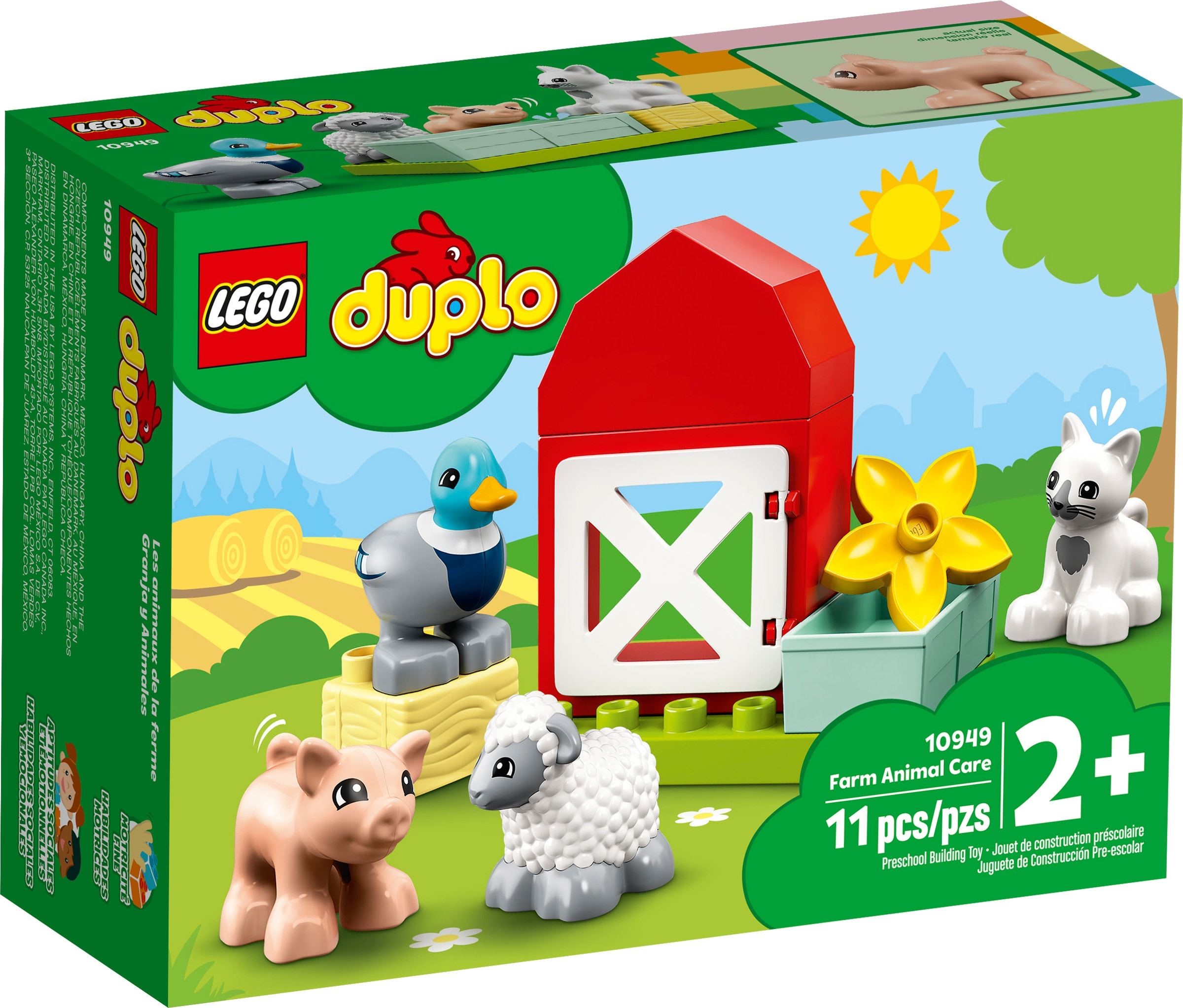 LEGO® DUPLO® 10949 - Tierpflege auf dem Bauernhof