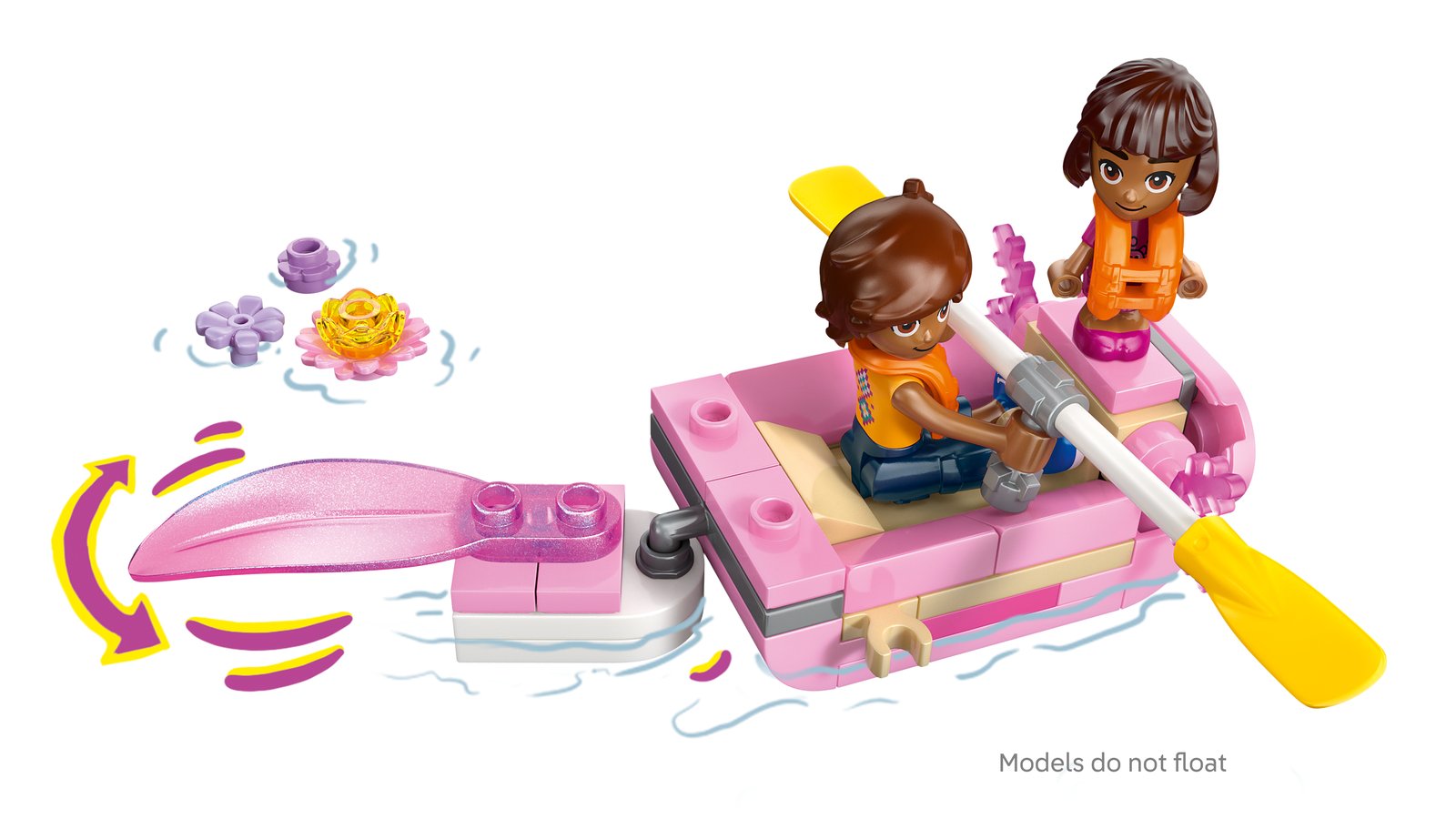 LEGO 42681 LEGO® Friends 42681 - Axolotl-Abenteuerboot – Detailansicht 2