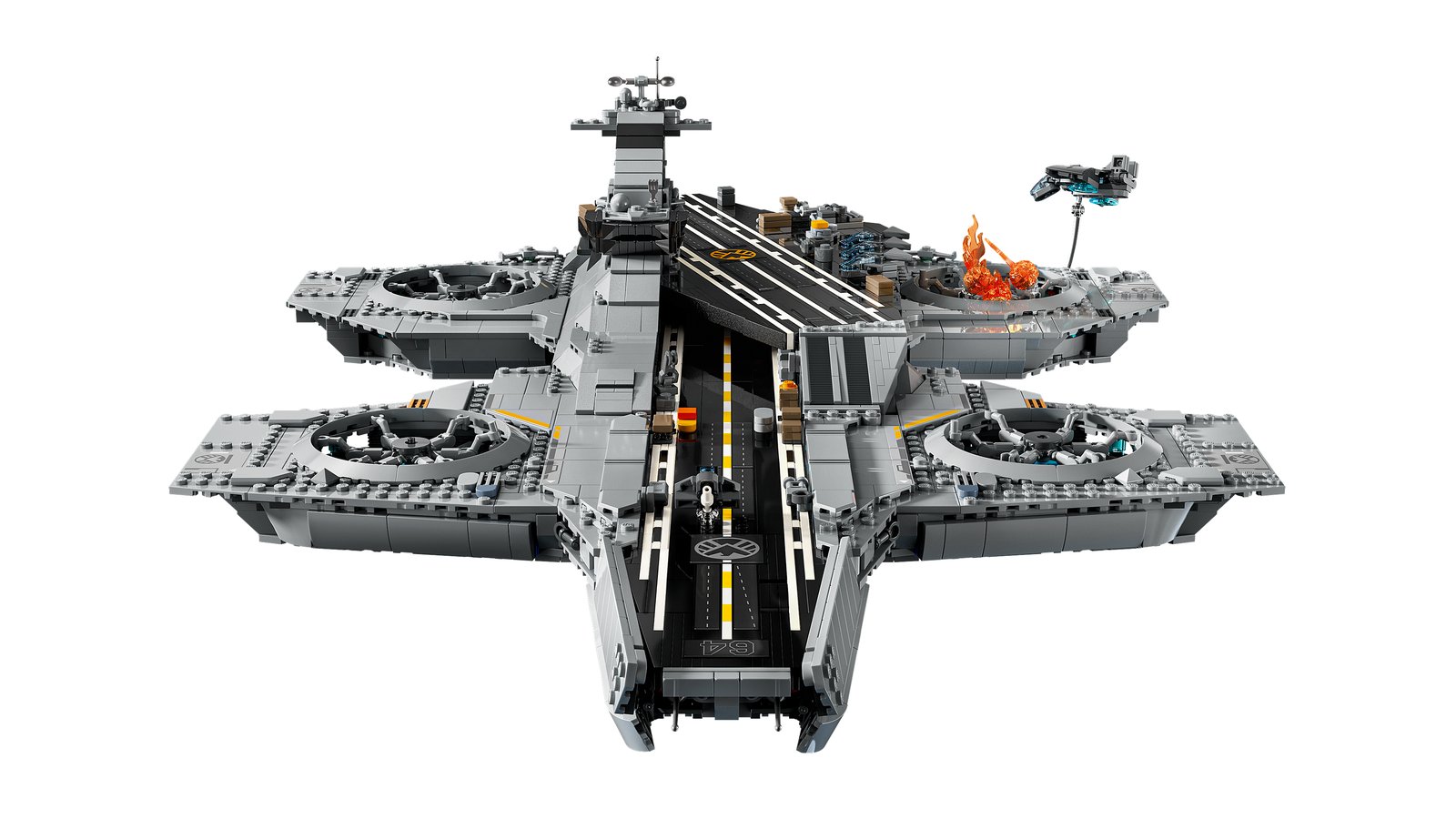 LEGO 76354 LEGO® ǀ Marvel 76354 - S.H.I.E.L.D.-Helicarrier – Detailansicht 1