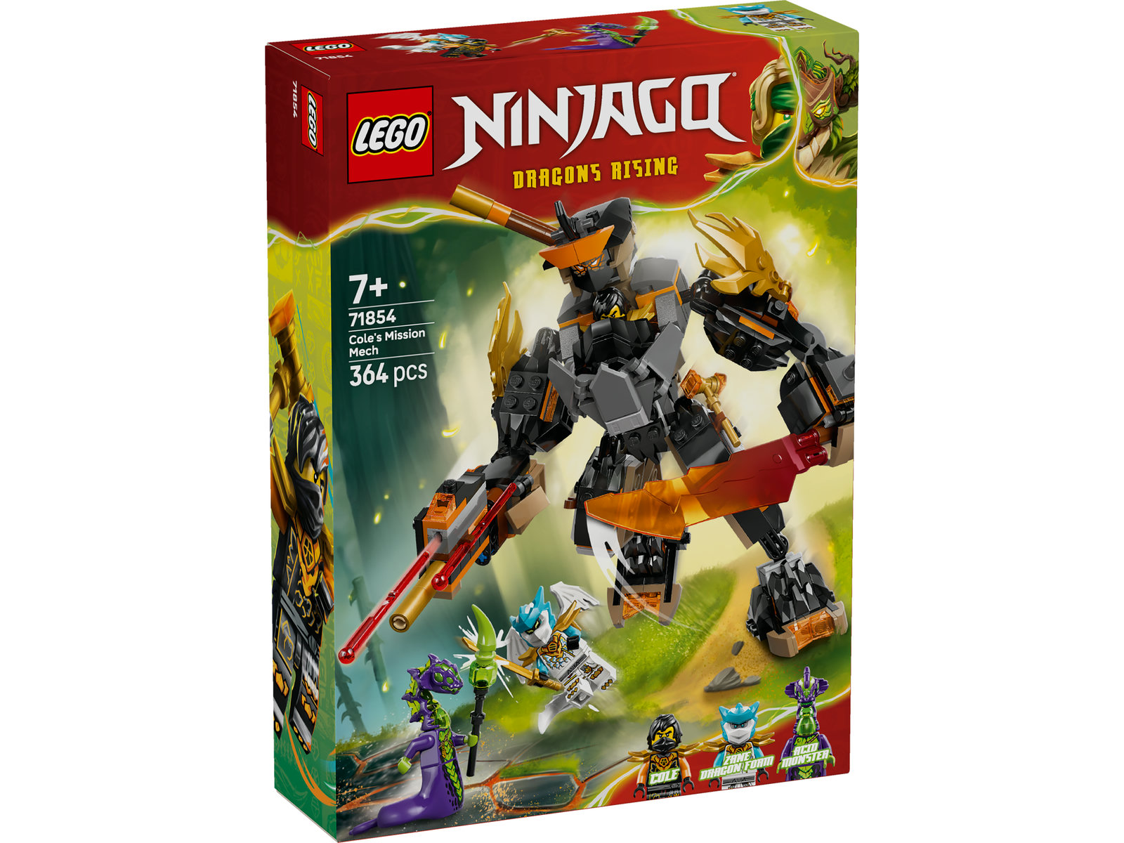 LEGO® Ninjago 71854 - Coles Action-Mech und Drachen-Zane