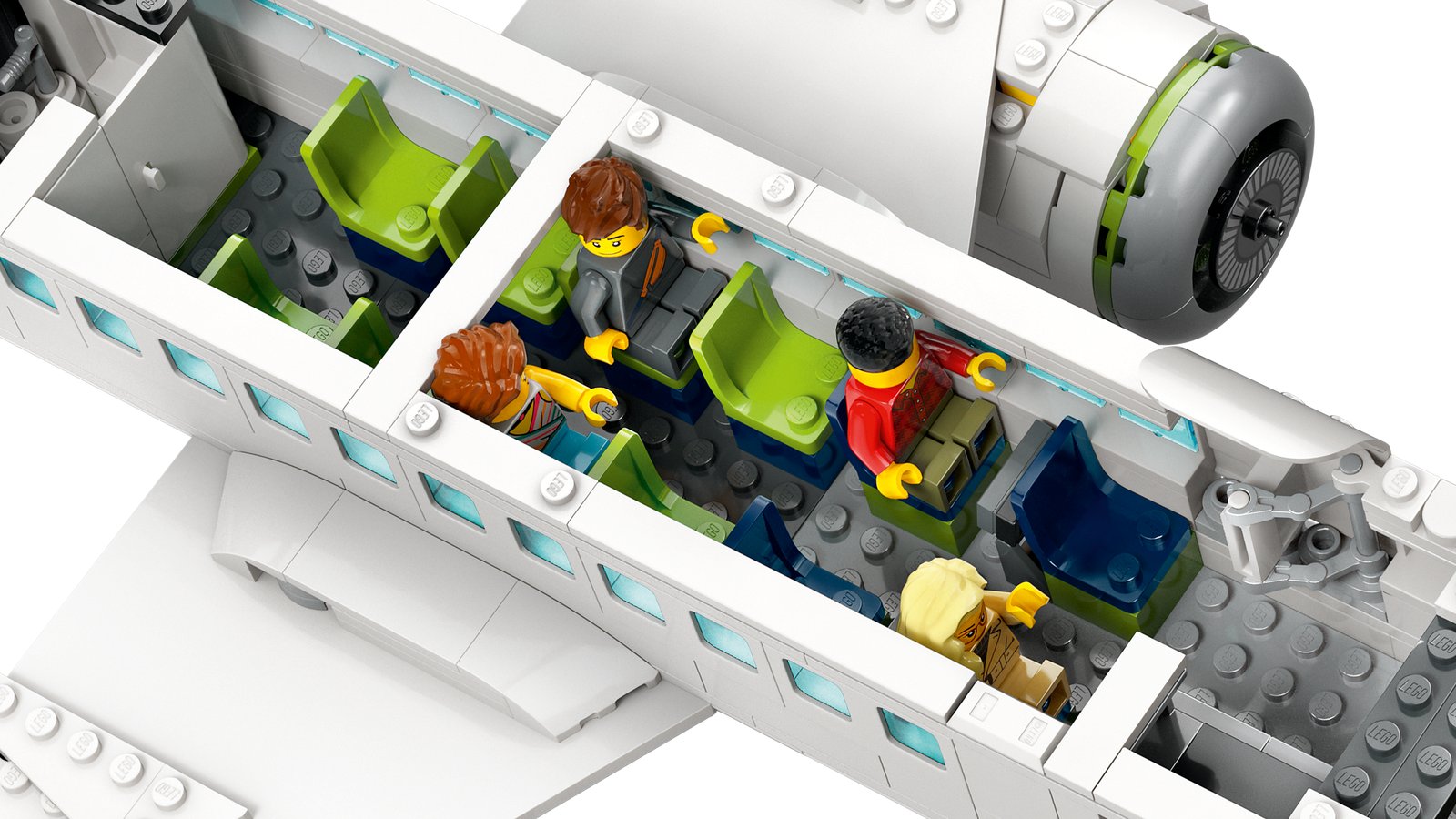 LEGO 60367 LEGO® City 60367 - Passagierflugzeug – Detailansicht 3