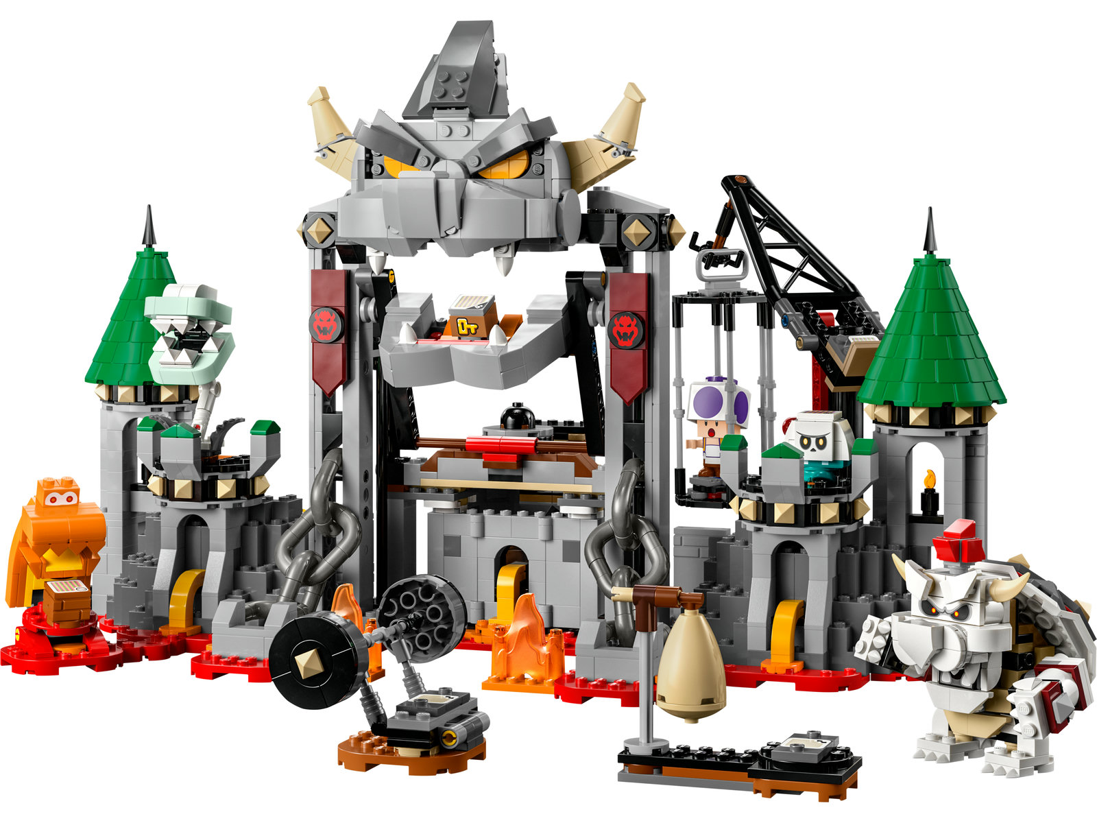 LEGO® Super Mario 71423 - Knochen-Bowsers Festungsschlacht – Erweiterungsset
