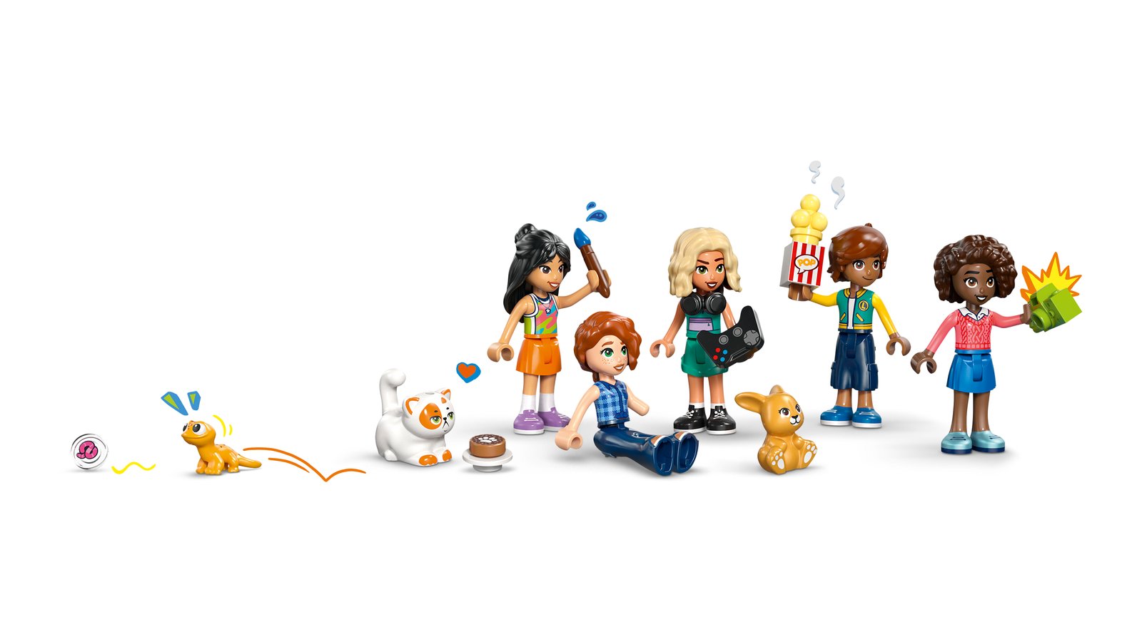 LEGO 42689 LEGO® Friends 42689 - Heartlake City Clubhaus der Freunde – Detailansicht 2