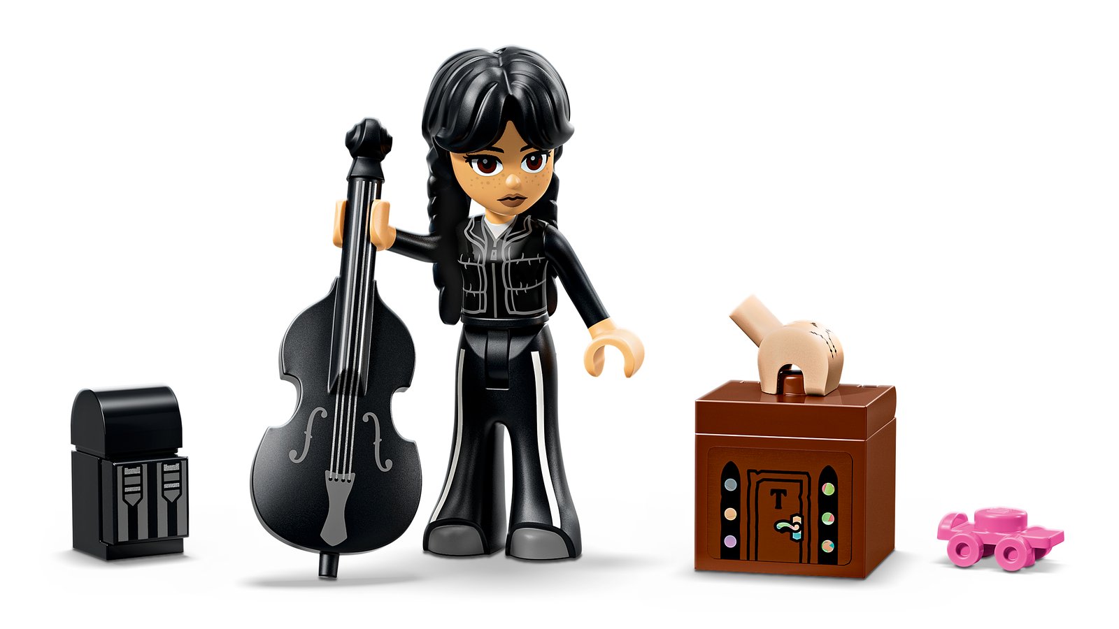 LEGO 76787 LEGO® Wednesday 76787 - Wednesdays Rucksack – Detailansicht 1