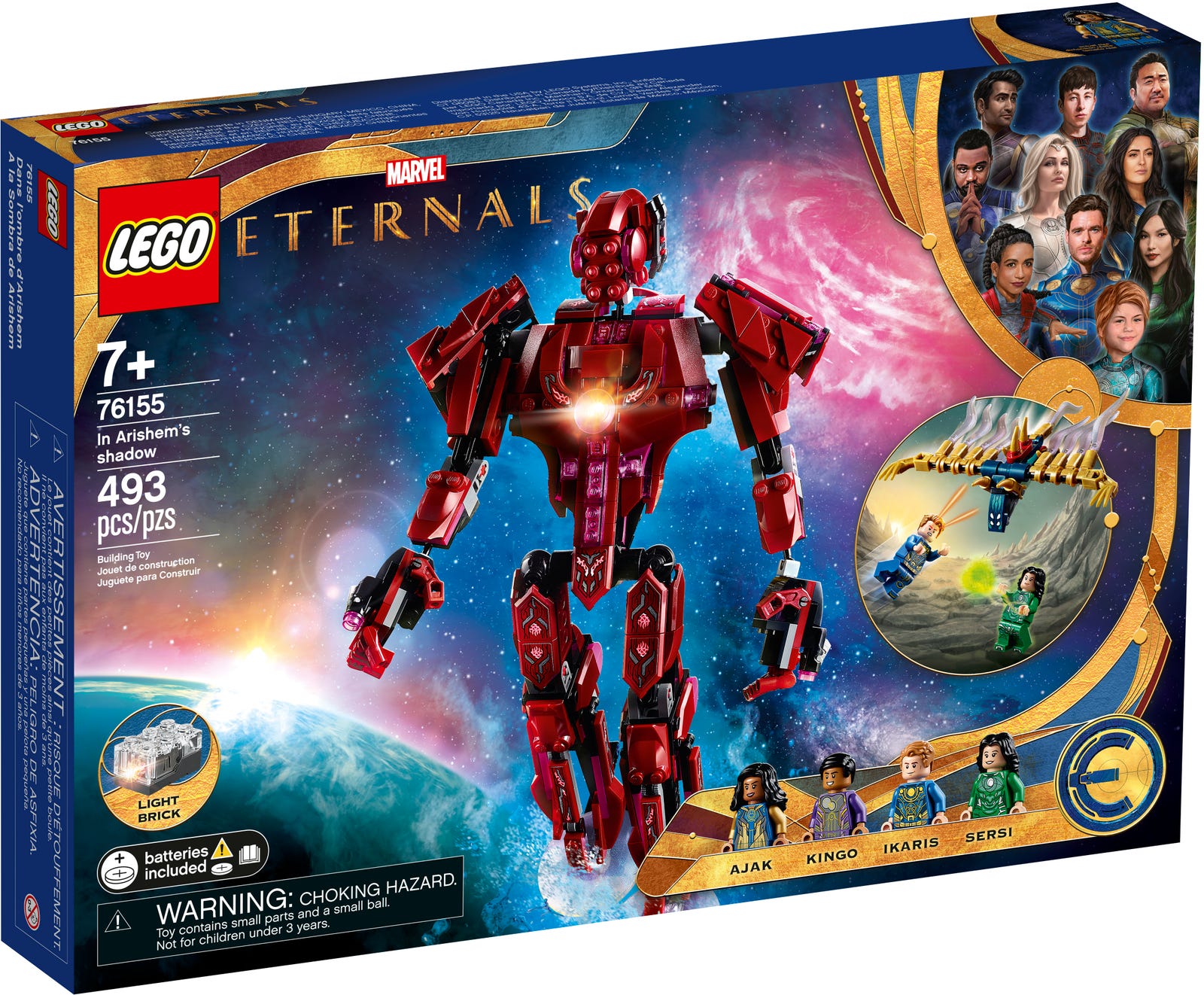 LEGO® Marvel 76155 - The Eternals: In Arishems Schatten LEGO® Marvel 76155 - The Eternals: In Arishems Schatten
