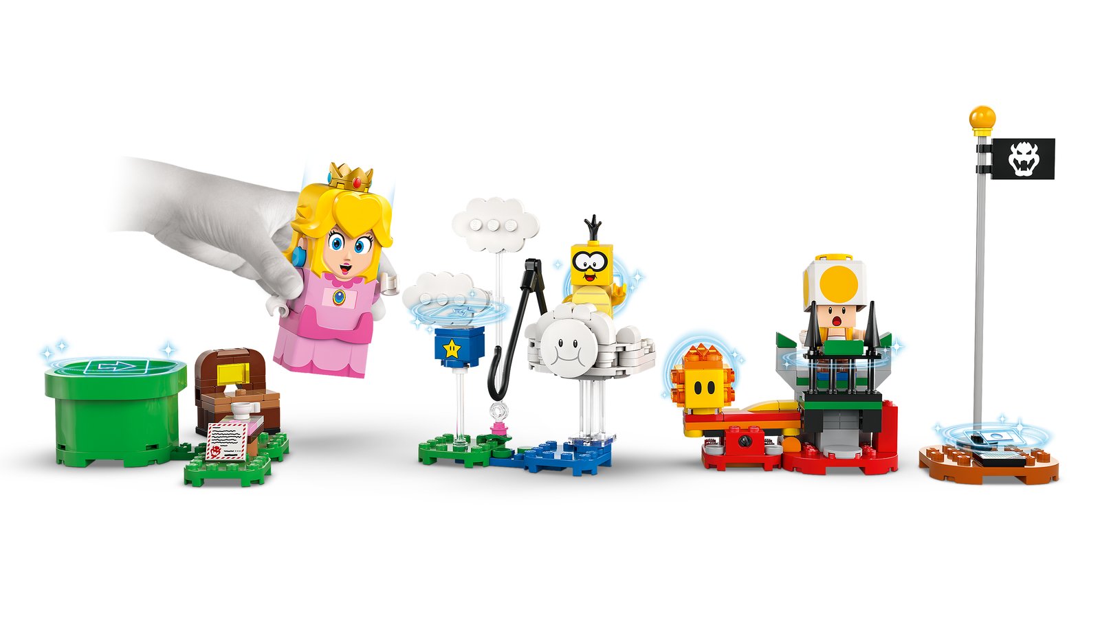 LEGO 71441 LEGO® Super Mario 71441 - Abenteuer mit der interaktiven LEGO® Peach™ – Detailansicht 6