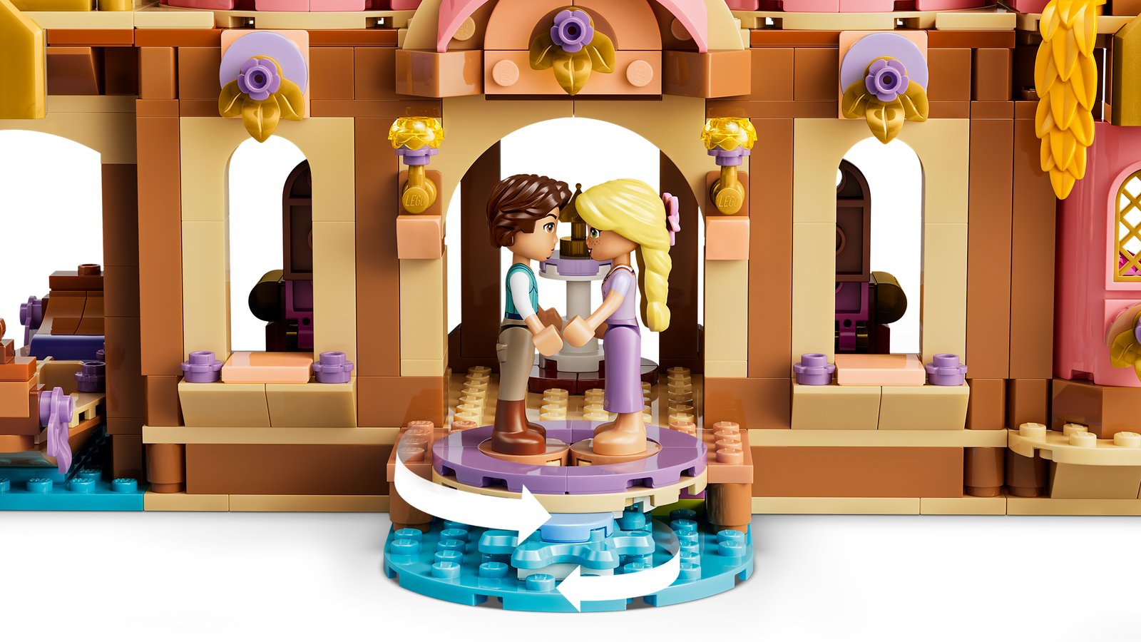 LEGO 43297 LEGO® ǀ Disney Princess 43297 - Rapunzels Schloss – Detailansicht 5