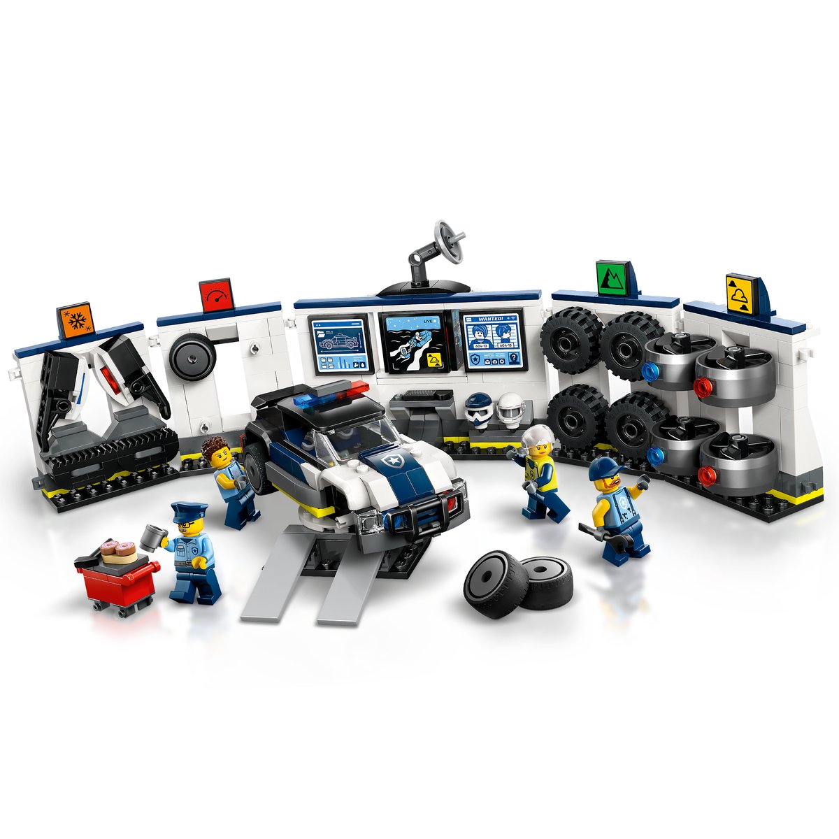 LEGO 60457 LEGO® City 60457 - Polizeiwerkstatt – Primaeres Produktbild