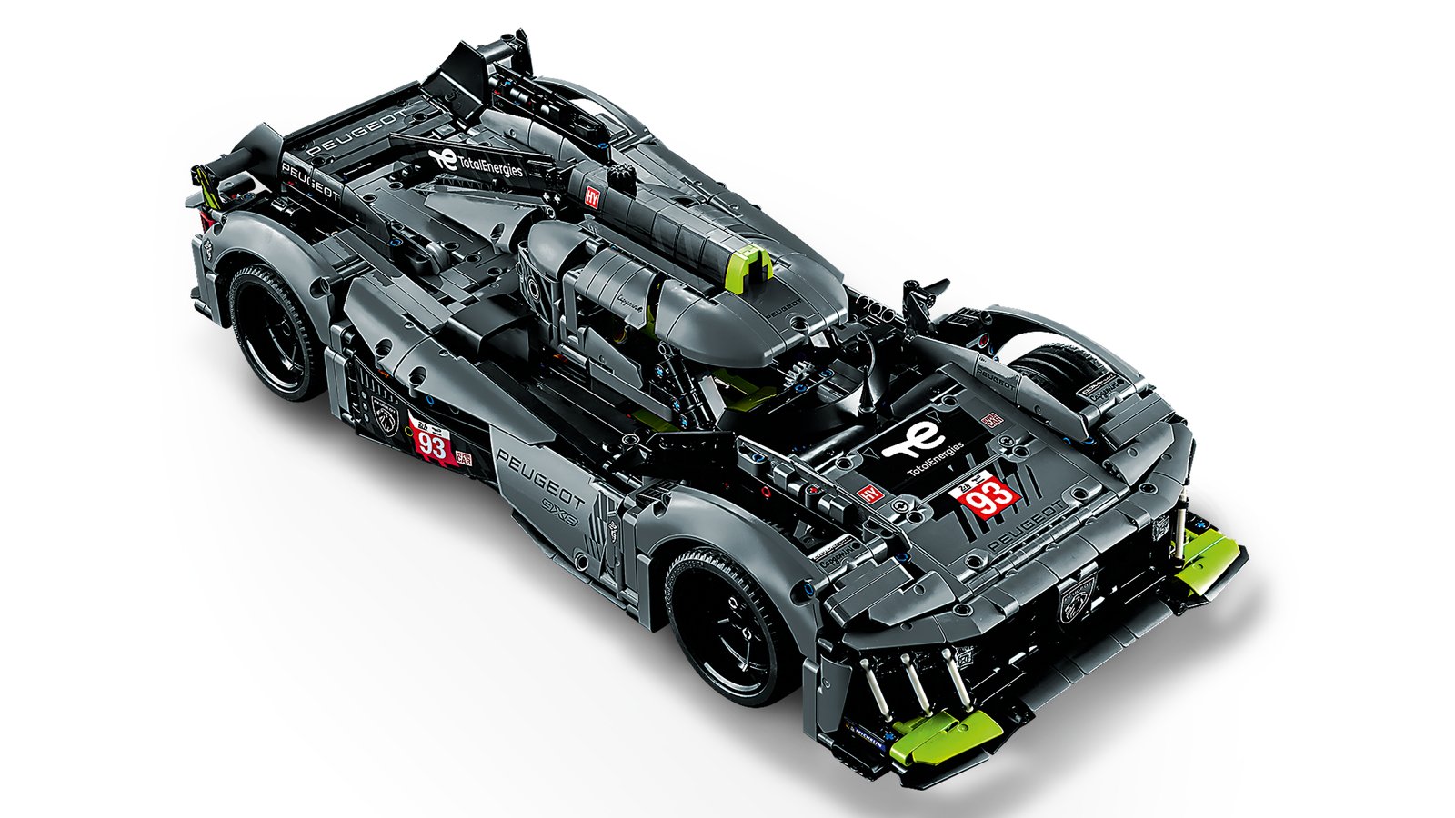 LEGO 42156 LEGO® Technic 42156 - PEUGEOT 9X8 24H Le Mans Hybrid Hypercar – Detailansicht 4