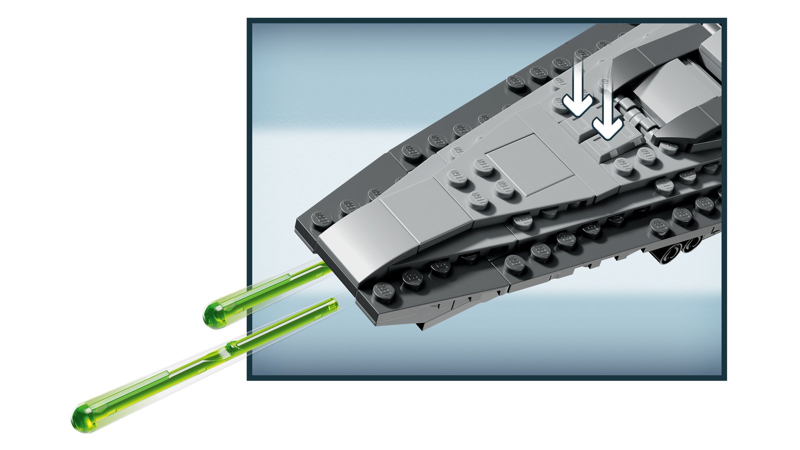 LEGO 75383 LEGO® Star Wars™ 75383 - Darth Mauls Sith Infiltrator™ – Detailansicht 2