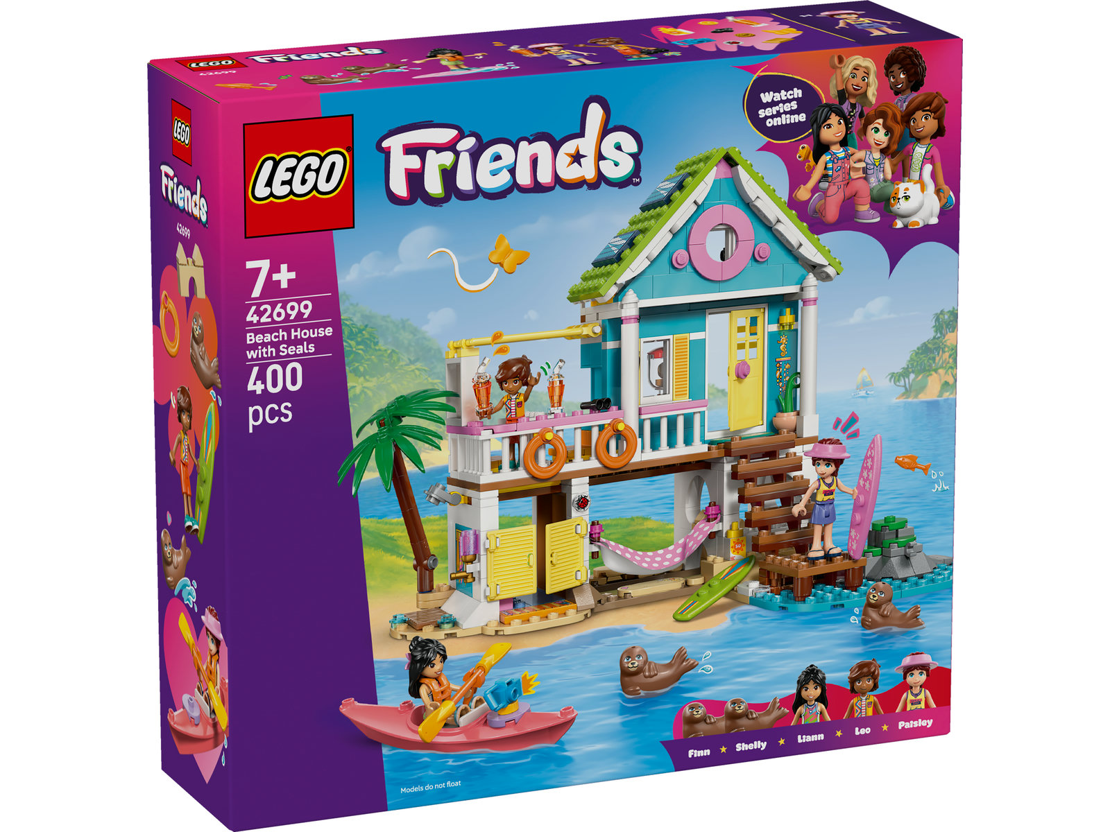 LEGO® Friends 42699 - Strandhaus mit Robben