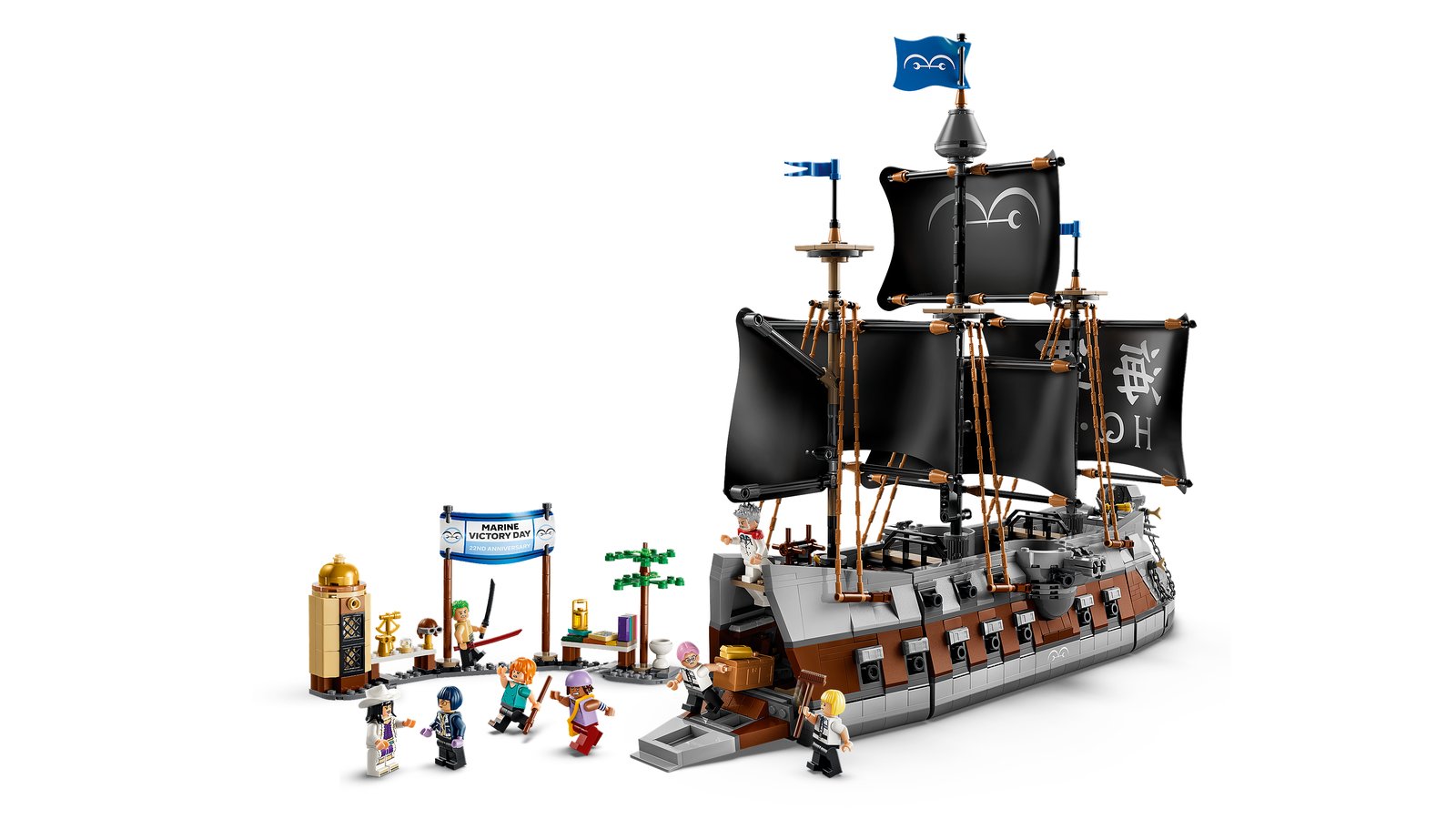 LEGO 75646 LEGO® ONE PIECE 75646 - Garps Marineschlachtschiff – Detailansicht 1