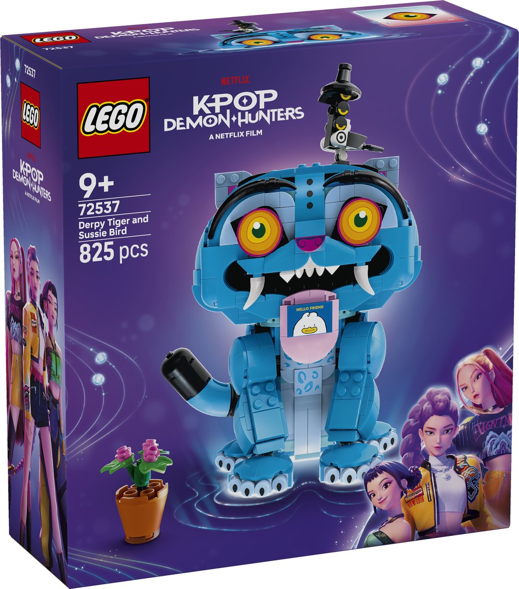 LEGO 72537 LEGO® KPop Demon Hunters 72537 - Der Tiger Derpy und die Elster Sussie – Verpackung vorne