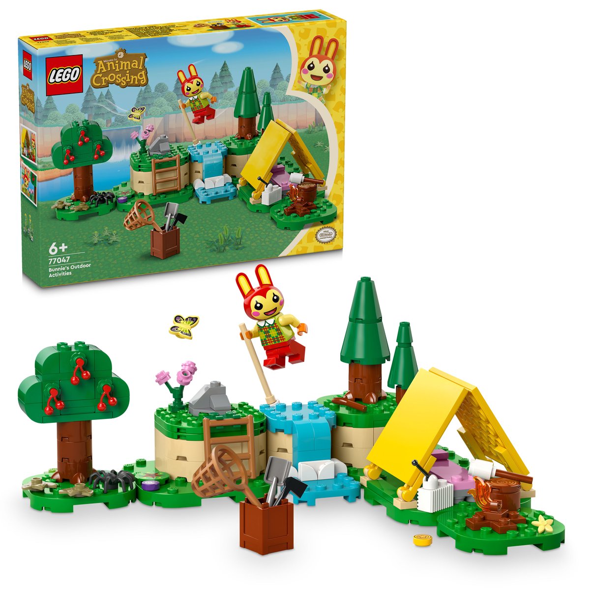 LEGO 77047 LEGO® Animal Crossing 77047 - Mimmis Outdoor-Spaß – Box & Produkt