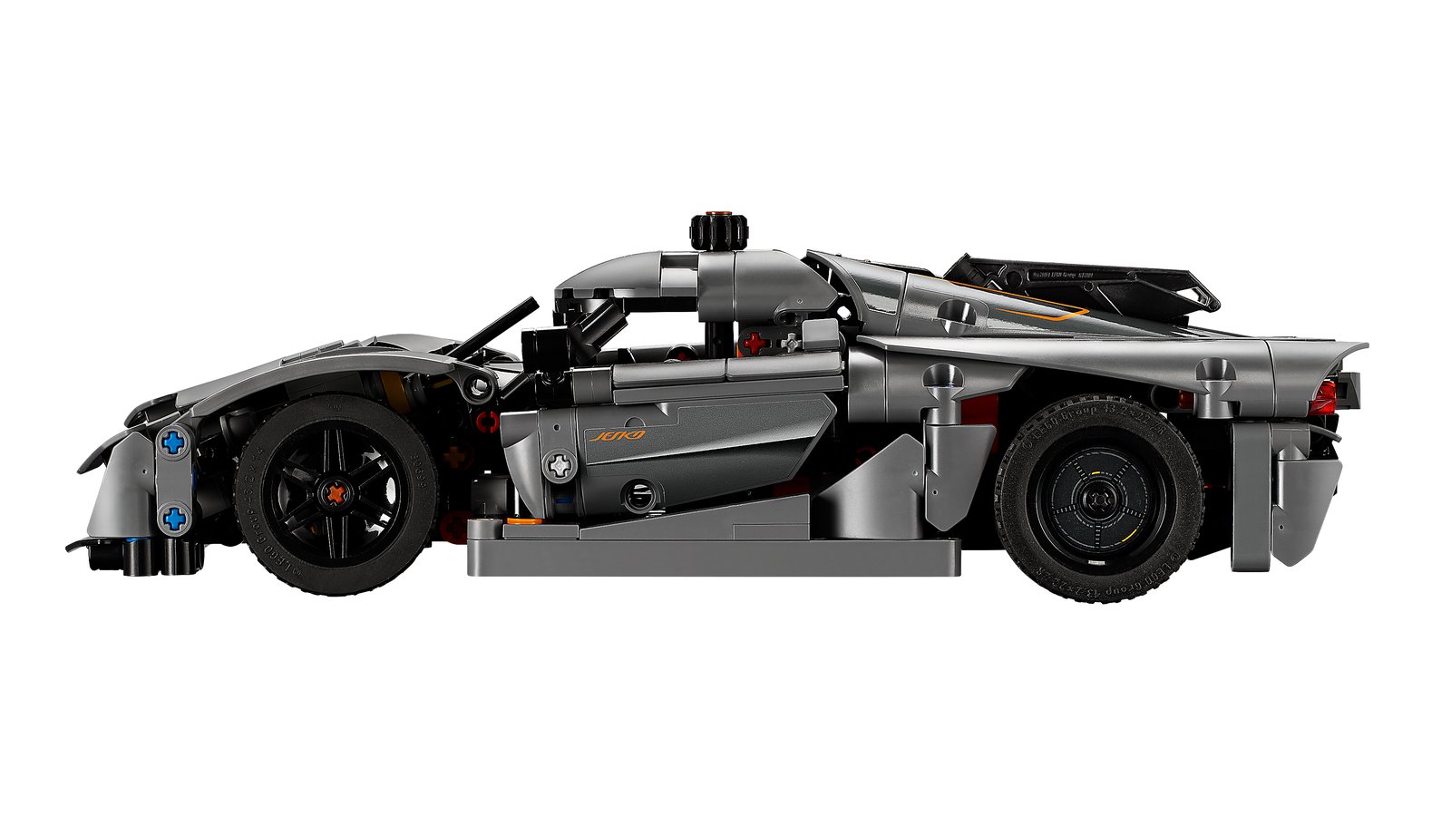 LEGO 42173 LEGO® Technic 42173 - Koenigsegg Jesko Absolut Supersportwagen in Grau – Detailansicht 1
