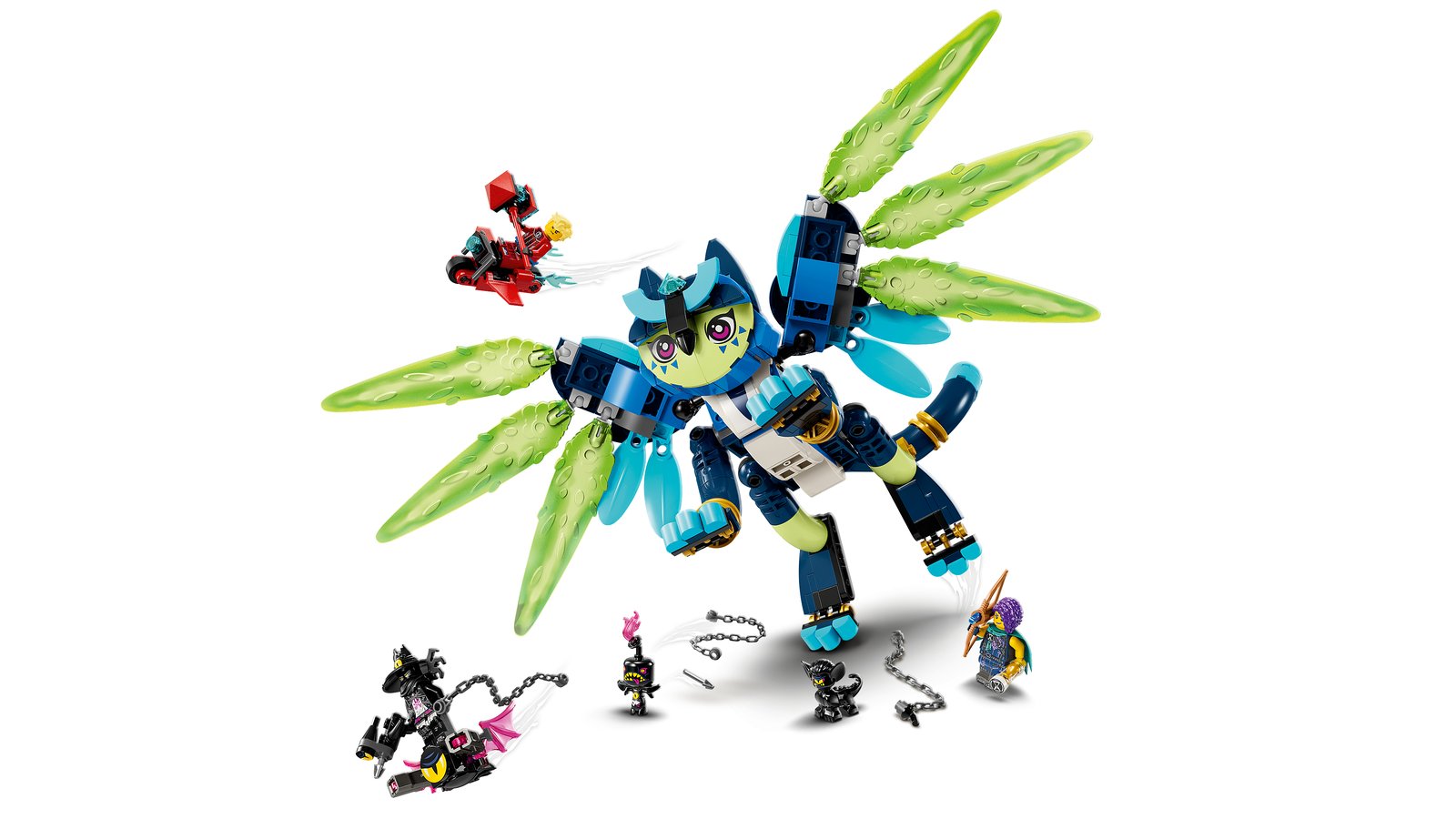 LEGO 71476 LEGO® DREAMZzz 71476 - Zoey und die Katzeneule Zian – Detailansicht 3