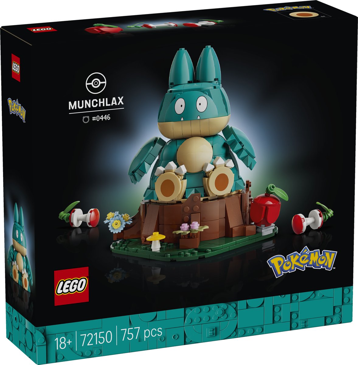 LEGO 72150 LEGO® Pokémon™ 72150 - Mampfaxo – Verpackung vorne