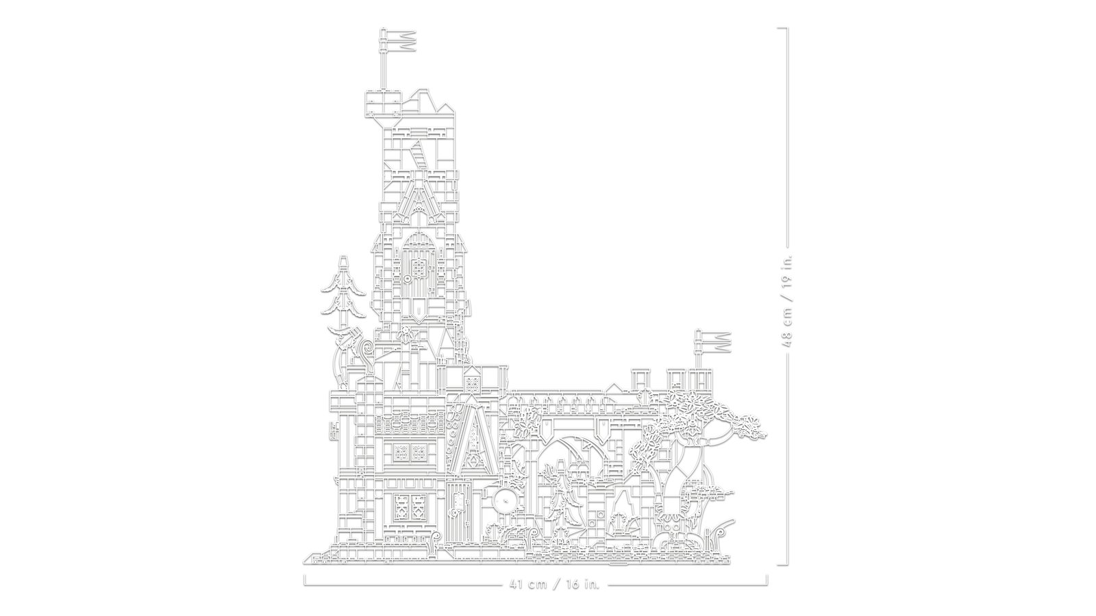 LEGO 21348 LEGO® Ideas 21348 - Dungeons & Dragons: Die Sage vom Roten Drachen – Detailansicht 6