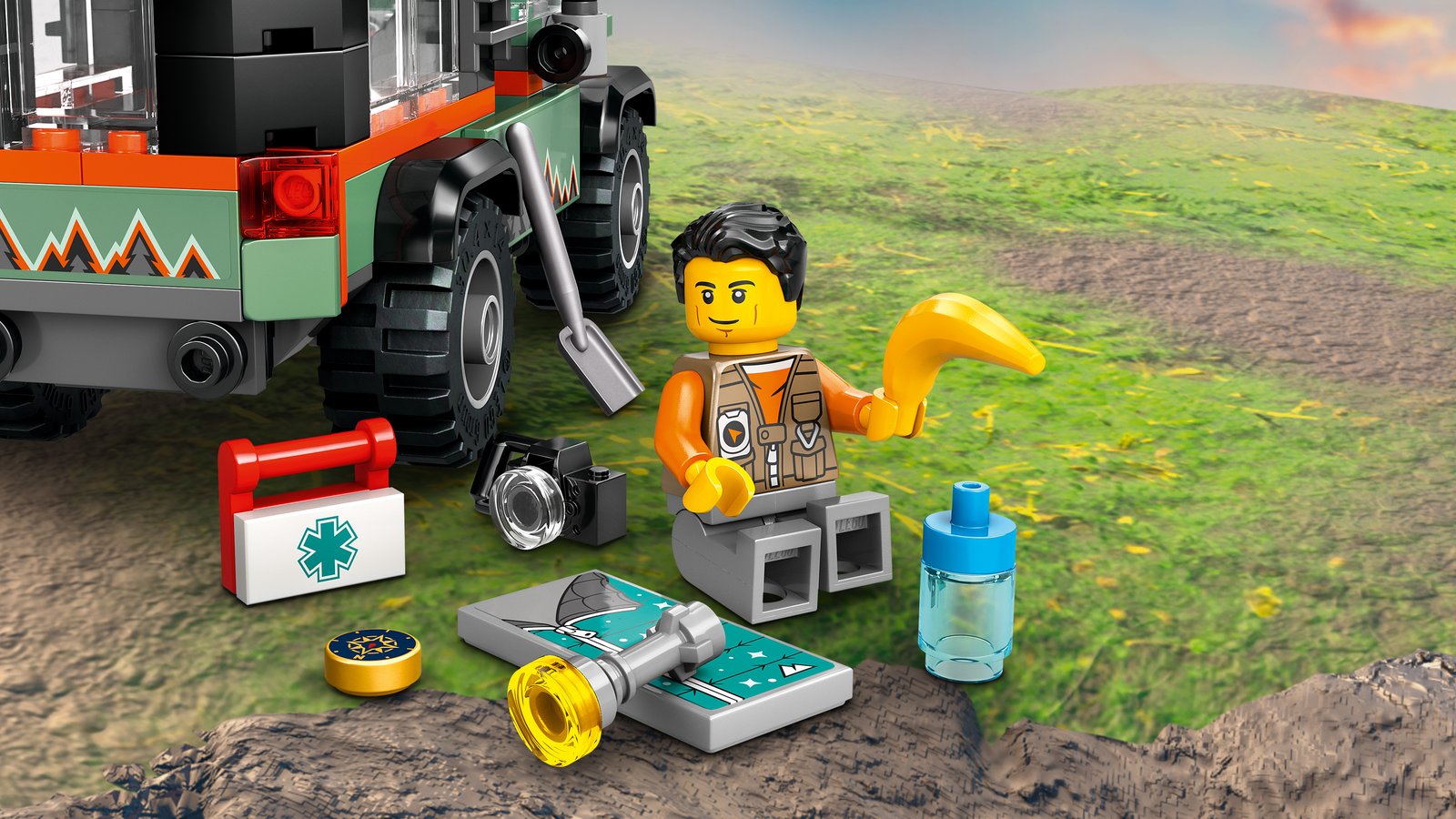 LEGO 60447 LEGO® City 60447 - Offroad Geländewagen – Detailansicht 4