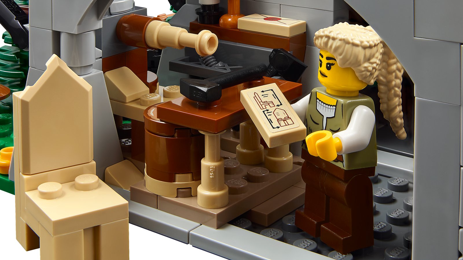 LEGO 10332 LEGO® Icons 10332 - Mittelalterlicher Stadtplatz – Detailansicht 5