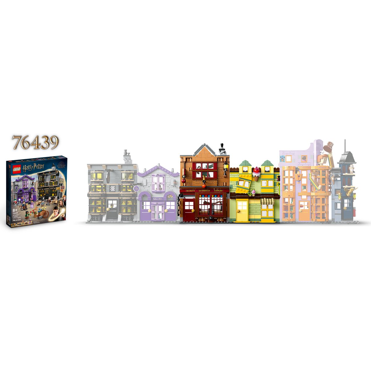 LEGO 76452 LEGO® Harry Potter™ 76452 - Qualität für Quidditch™ & Fortescues Eissalon – Detailansicht 2