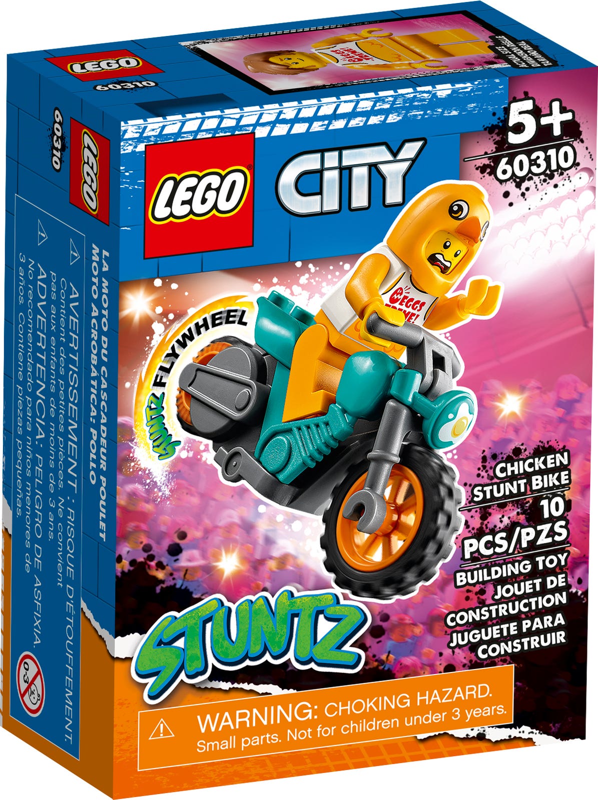 LEGO® City 60310 - Maskottchen-Stuntbike - Box Front