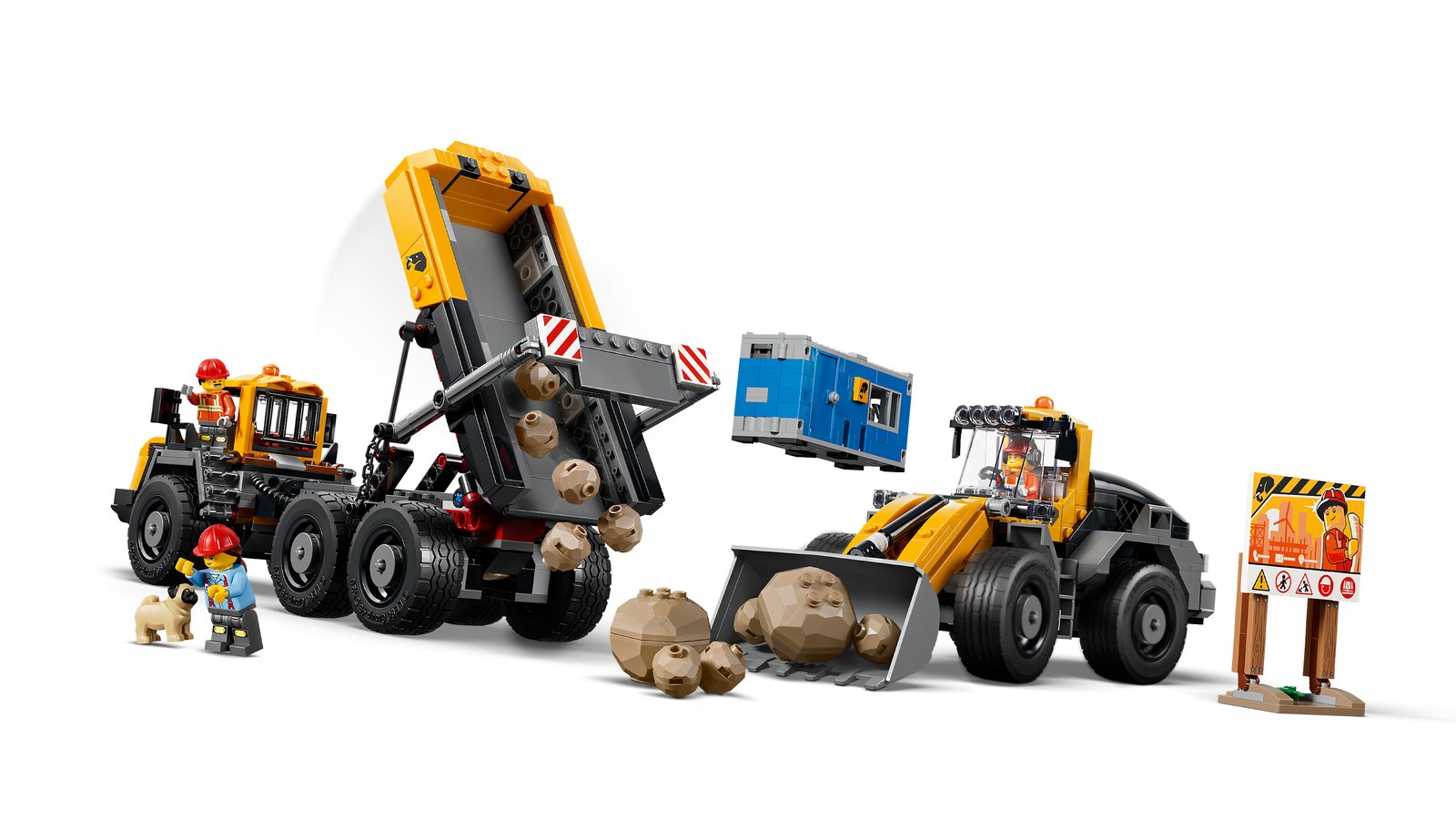 LEGO 60494 LEGO® City 60494 - Kipplaster und Schaufellader – Detailansicht 2