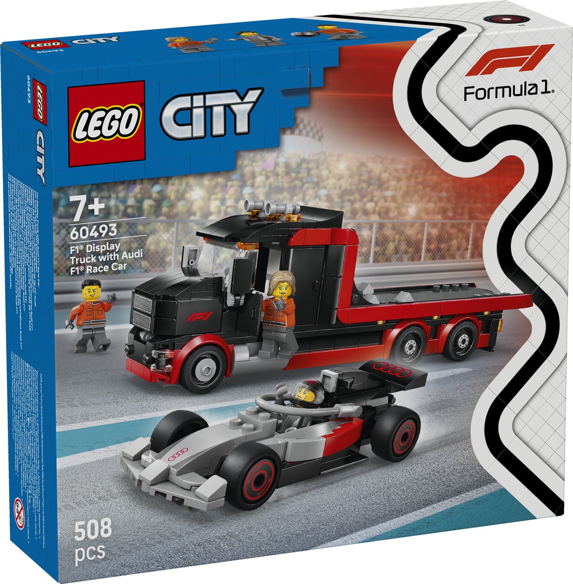 LEGO® City 60493 - F1® Truck mit Audi F1® Rennwagen