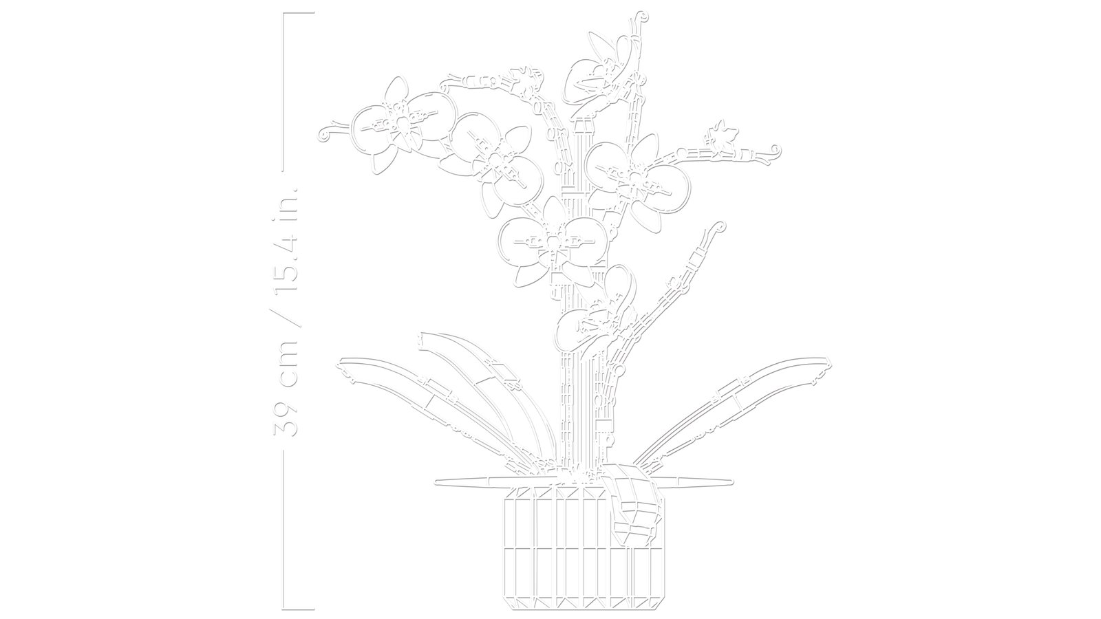 LEGO 10311 LEGO® Icons 10311 - Orchidee – Detailansicht 5