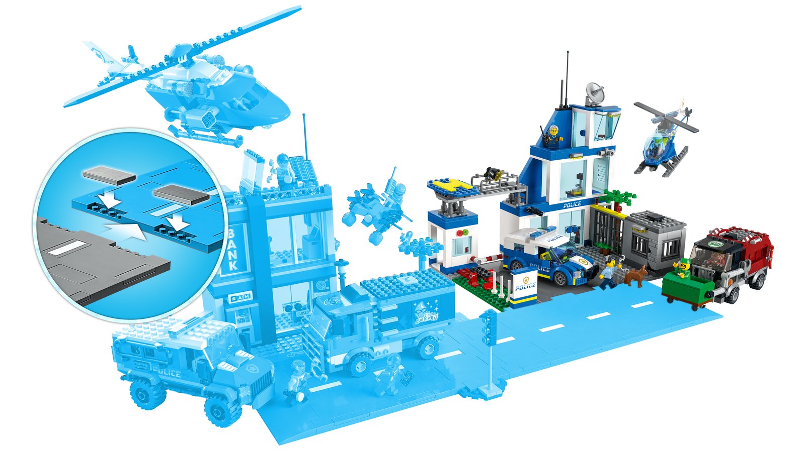 LEGO 60316 LEGO® City 60316 - Polizeistation – Detailansicht 2