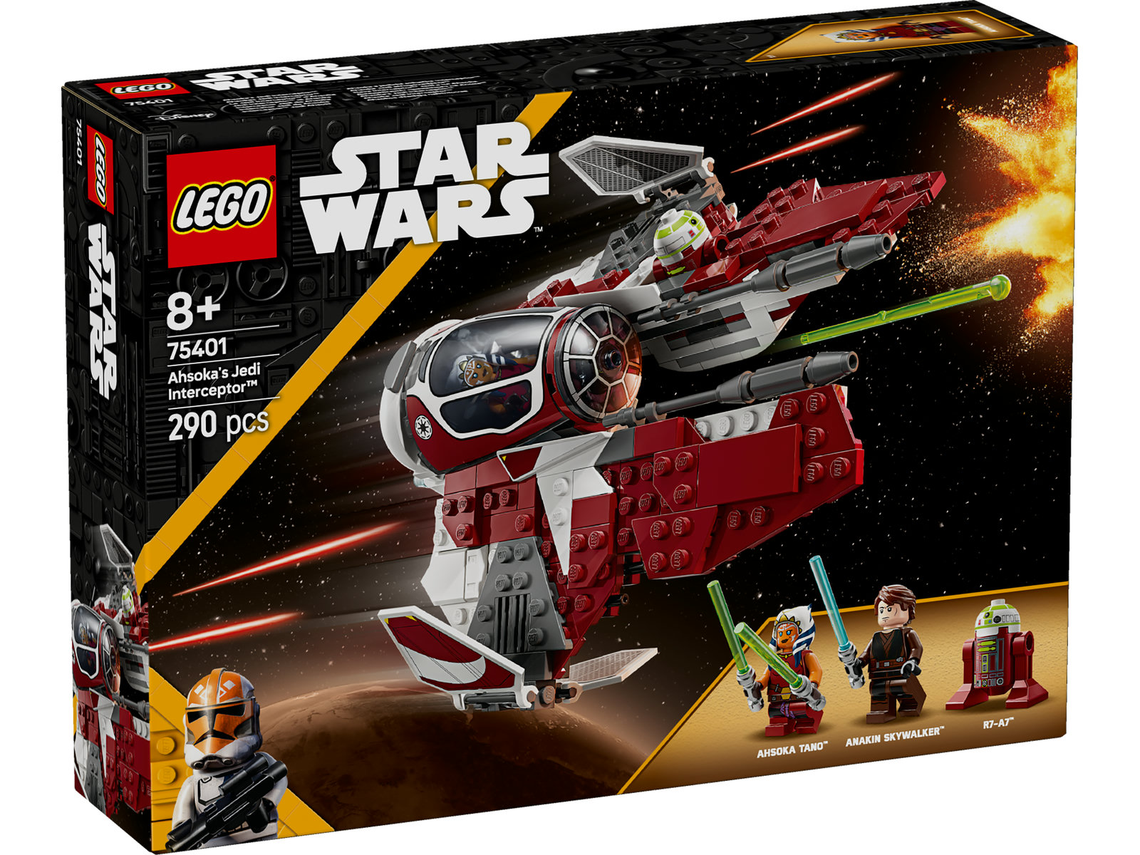 LEGO® Star Wars™ 75401 - Ahsokas Jedi Interceptor™ LEGO® Star Wars™ 75401 - Ahsokas Jedi Interceptor™