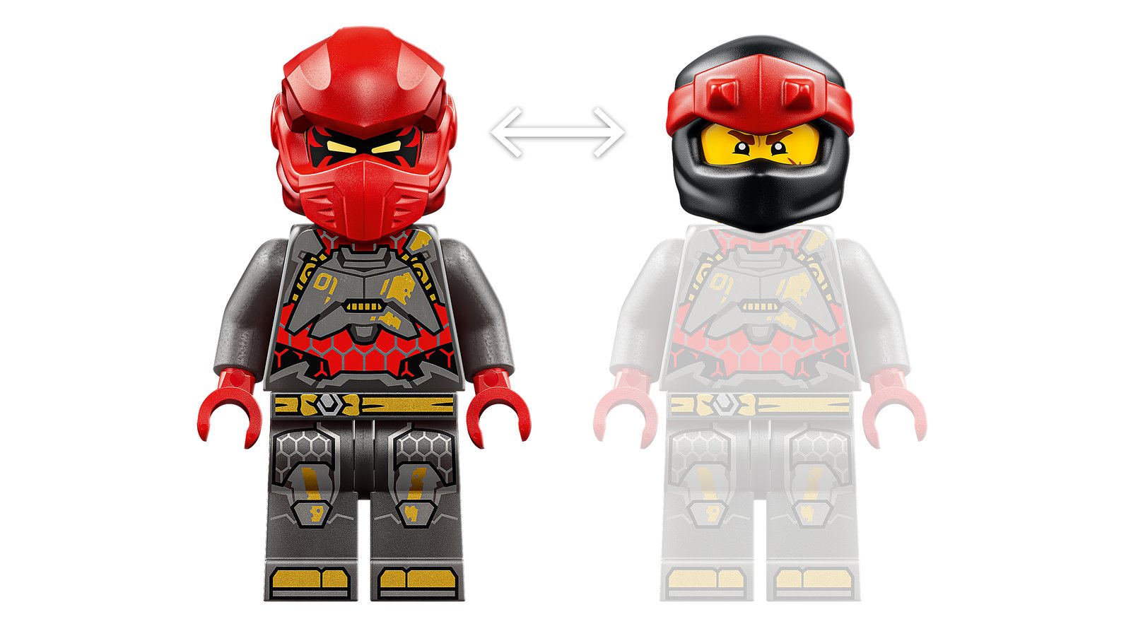LEGO 71870 LEGO® NINJAGO® 71870 - Die Zwillings-Titanmechs – Detailansicht 3