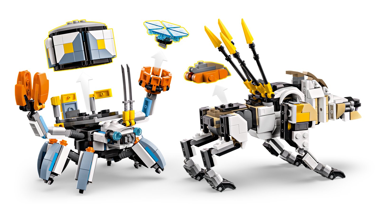 LEGO 77037 LEGO® Horizon 77037 - Aloy und Varl vs. Panzerwanderer und Sägezahn – Detailansicht 4