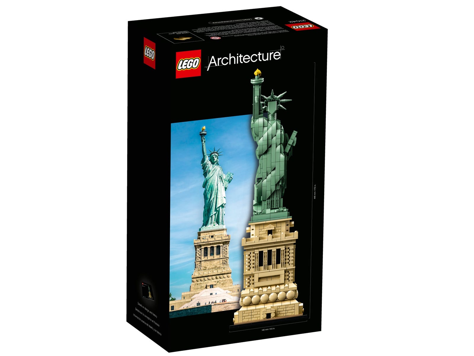 LEGO® Architecture 21042 - Freiheitsstatue - Box Back